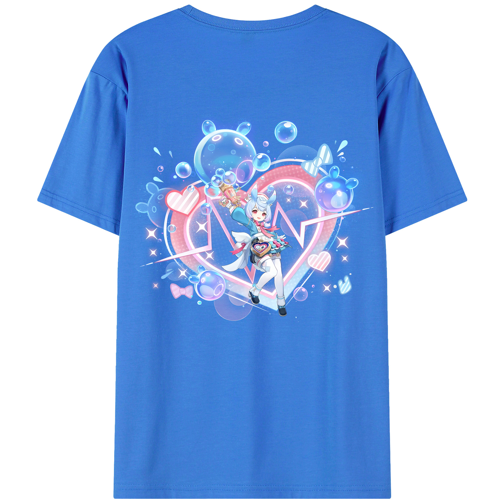 げんし神 シゲウィン genshin Shigewin 綿100％ メンズ半袖Tシャツ（バックプリント） 通気性