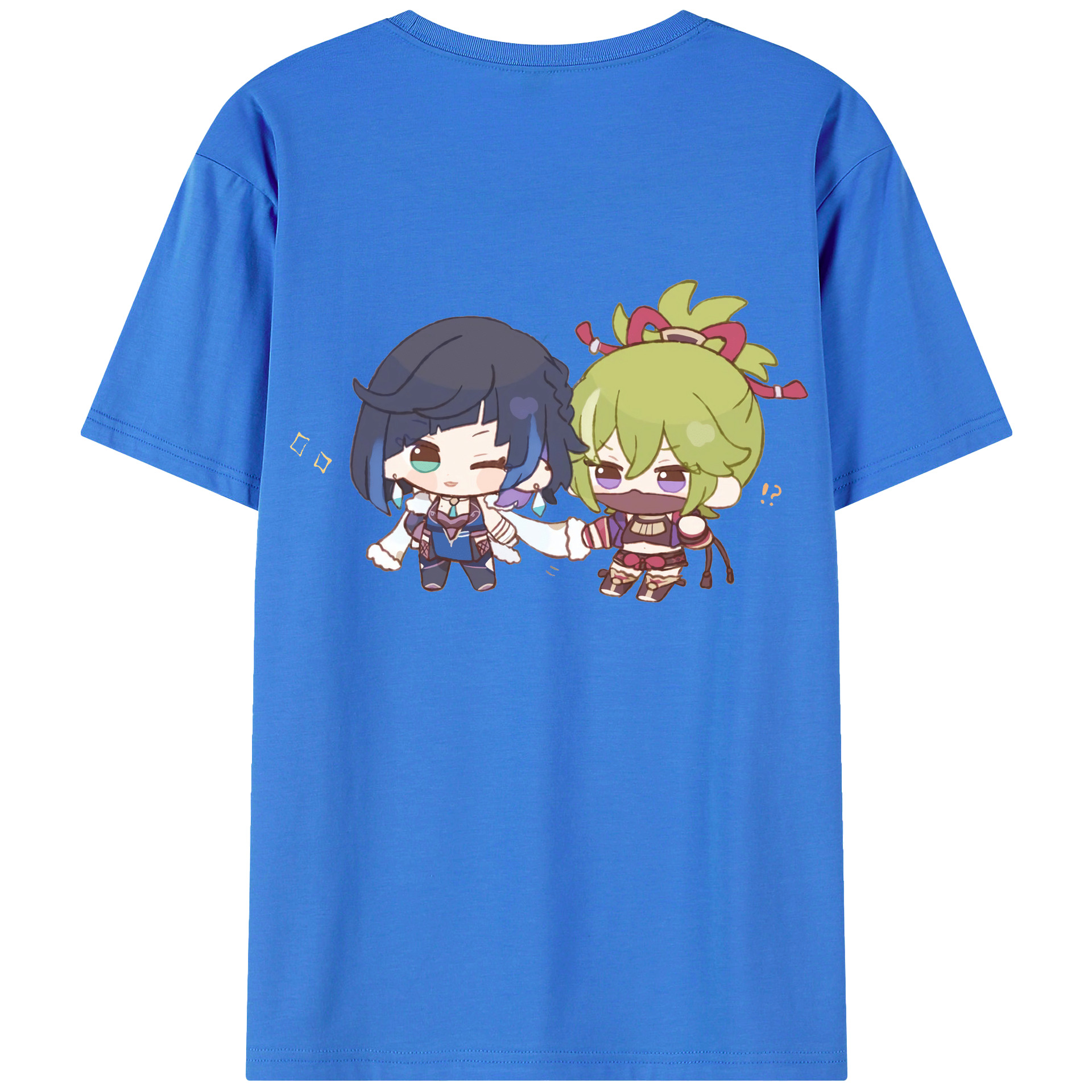 げんし神  久岐忍 くき しのぶ genshin Kuki Shinobu 綿100％ メンズ半袖Tシャツ（バックプリント） 通気性