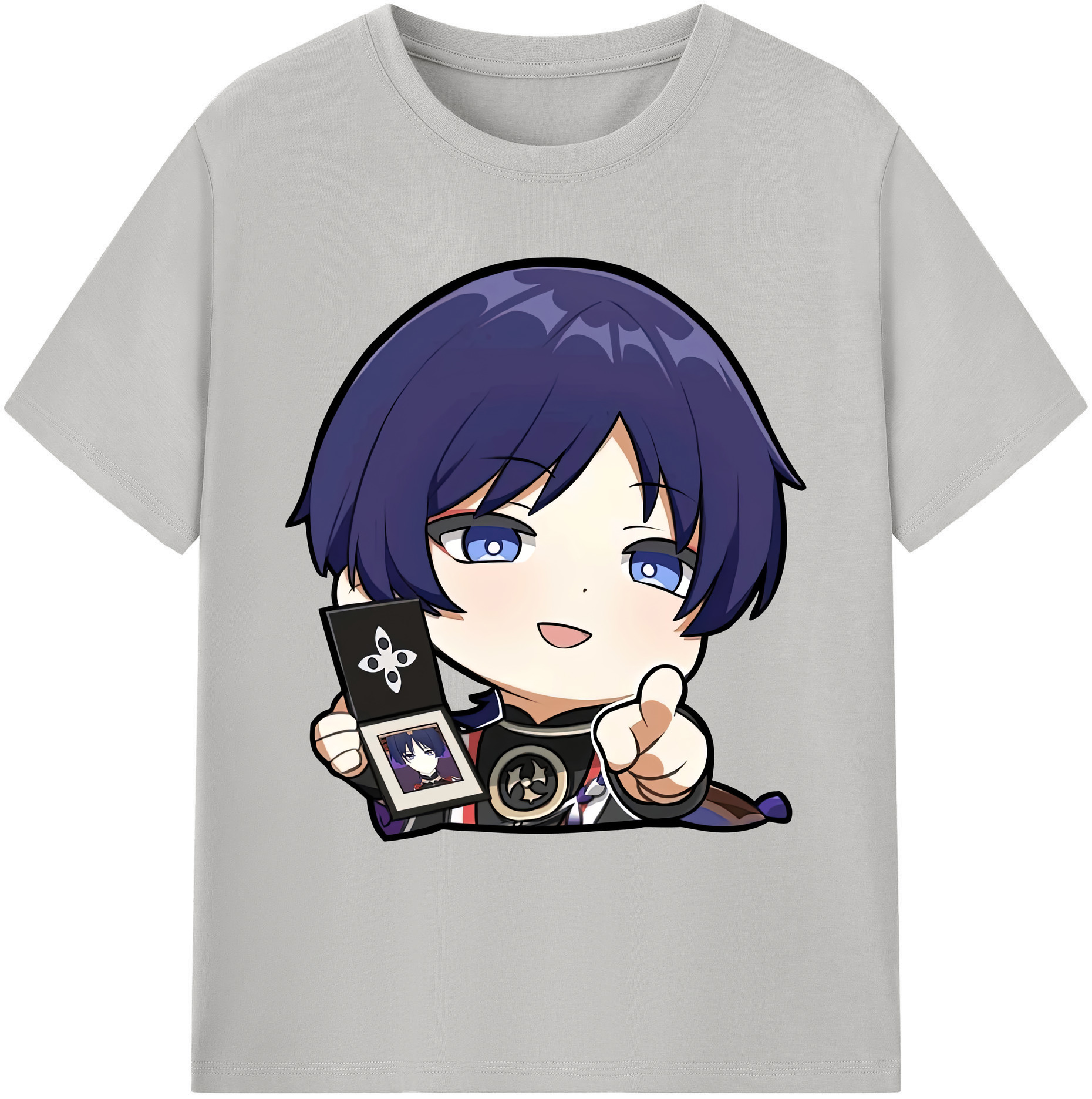 げんし神 さんペい genshin Sanpei 綿100％ メンズ半袖Tシャツ｜肌触りやわらか＆通気性