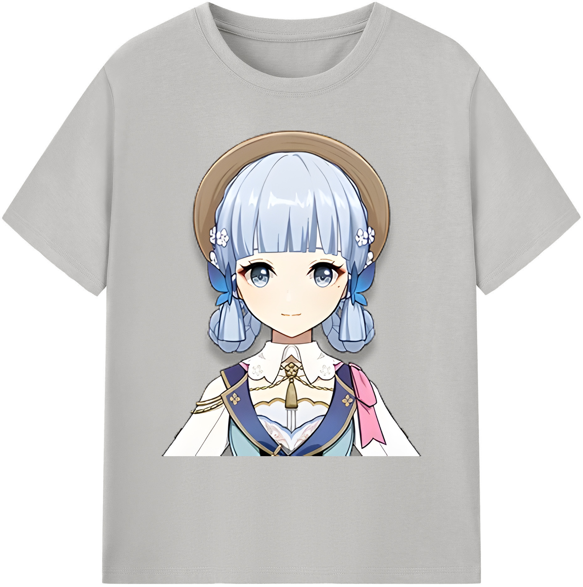 げんし神 神里綾華 神宮寺レン genshin Kamimiya Ren 綿100％ メンズ半袖Tシャツ｜肌触りやわらか＆通気性
