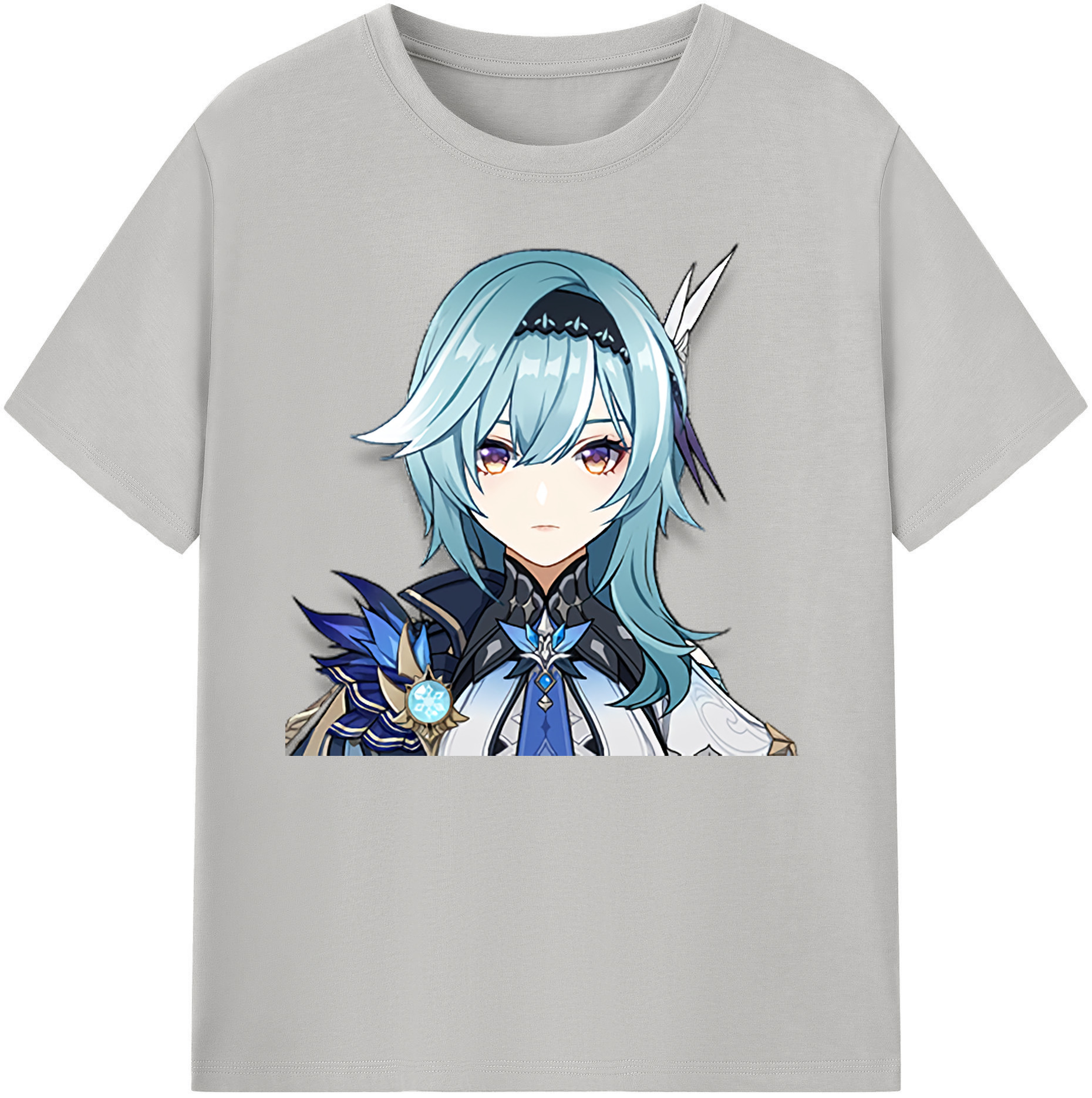 げんし神 优菈 ゆうら genshin Yūra 綿100％ メンズ半袖Tシャツ｜肌触りやわらか＆通気性