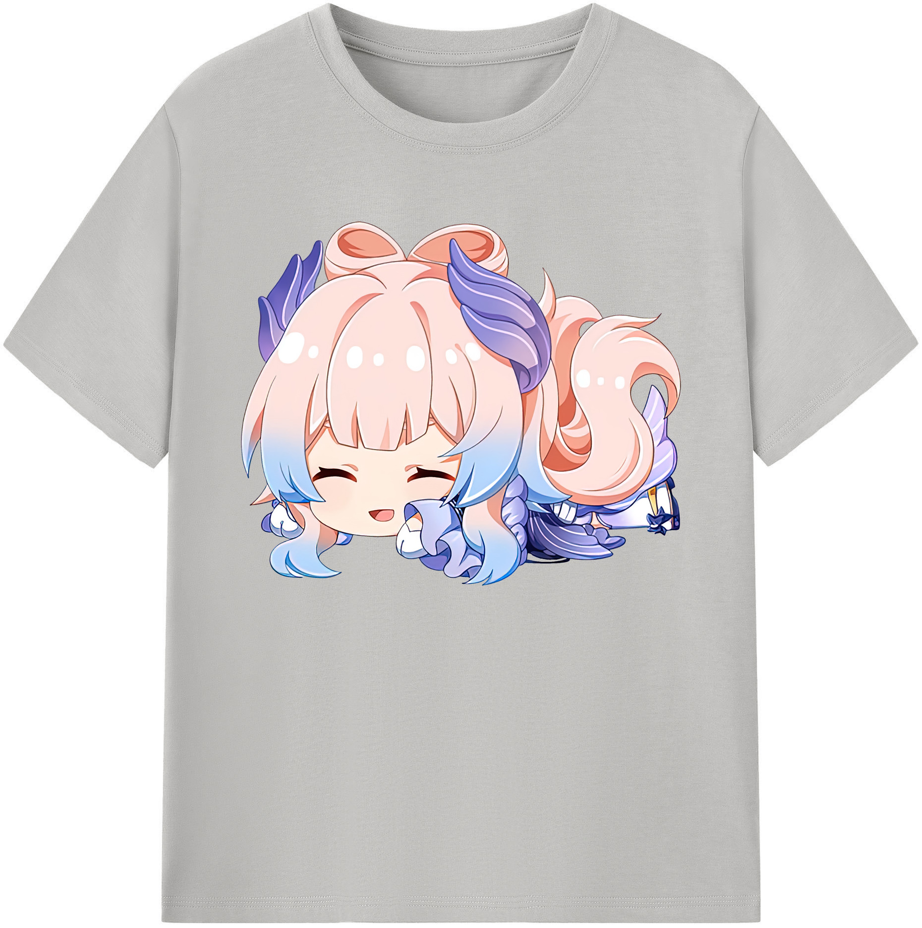 げんし神 珊瑚宮心海 サンゴノミヤ・ココミ genshin Sangonomiya Kokomi 綿100％ メンズ半袖Tシャツ｜肌触りやわらか＆通気性