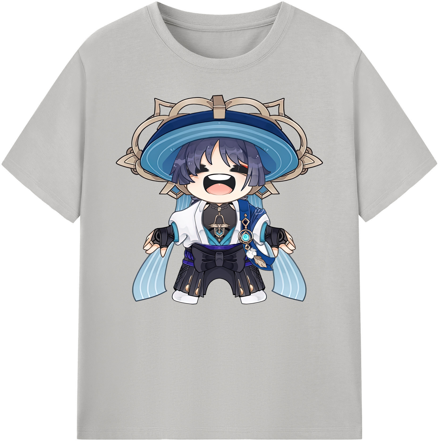 げんし神 さんペい genshin Sanpei 綿100％ メンズ半袖Tシャツ｜肌触りやわらか＆通気性