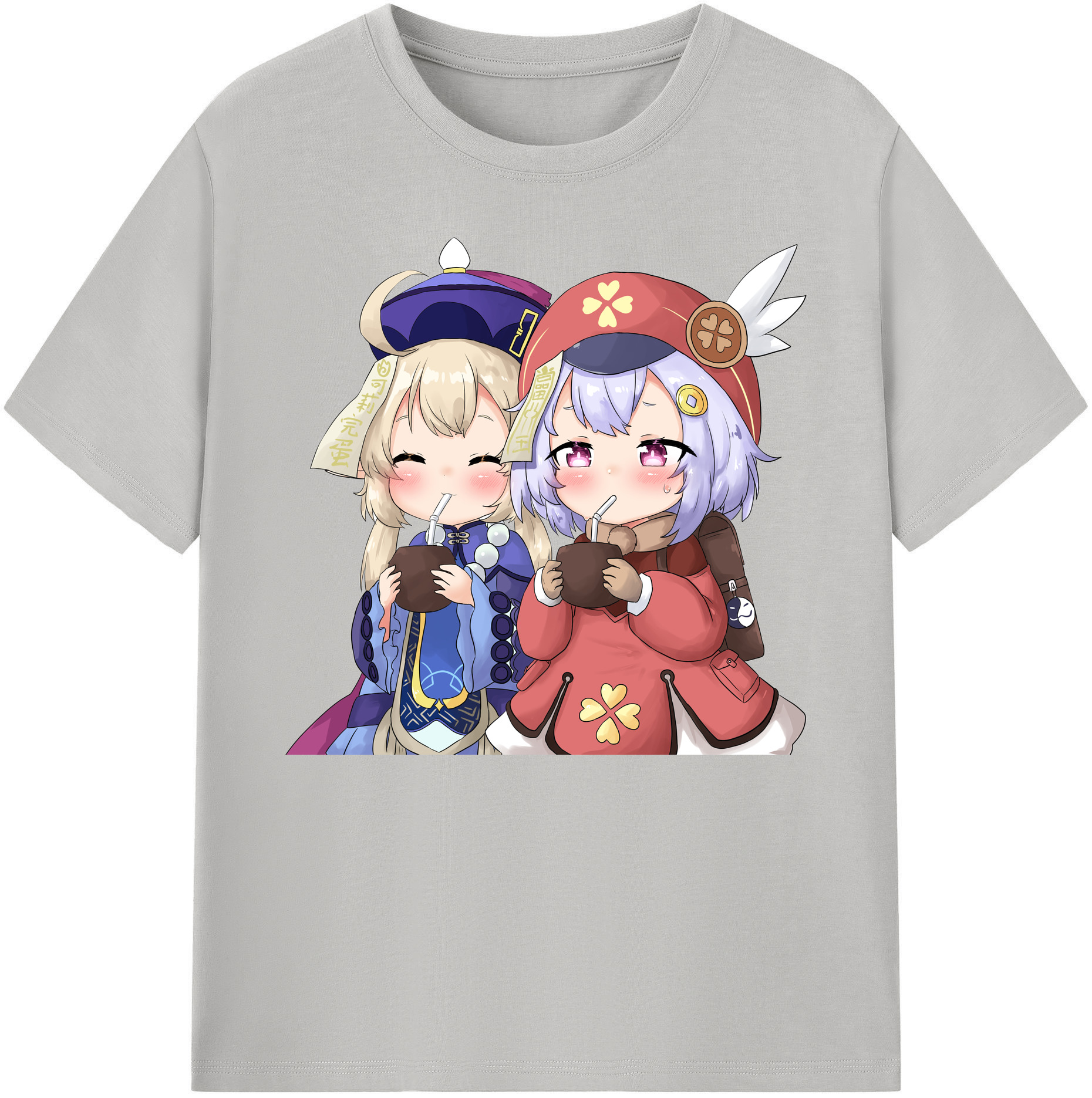 げんし神 七七 なな  genshin Nana 綿100％ メンズ半袖Tシャツ｜肌触りやわらか＆通気性