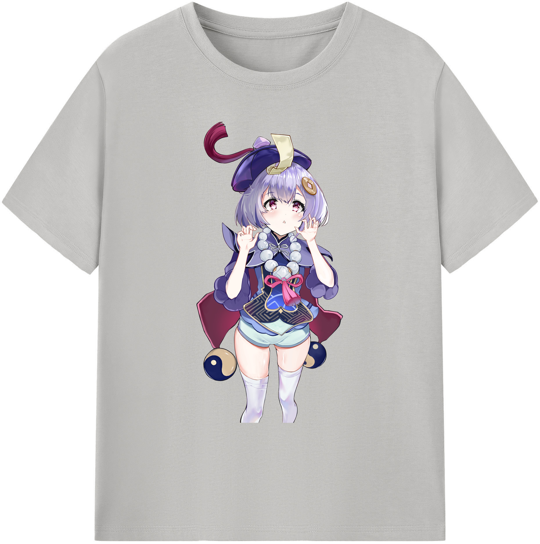 げんし神 七七 なな  genshin Nana 綿100％ メンズ半袖Tシャツ｜肌触りやわらか＆通気性