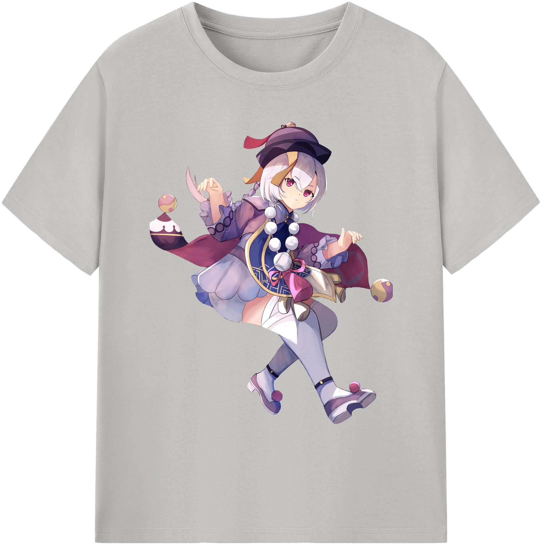 げんし神 七七 なな  genshin Nana 綿100％ メンズ半袖Tシャツ｜肌触りやわらか＆通気性