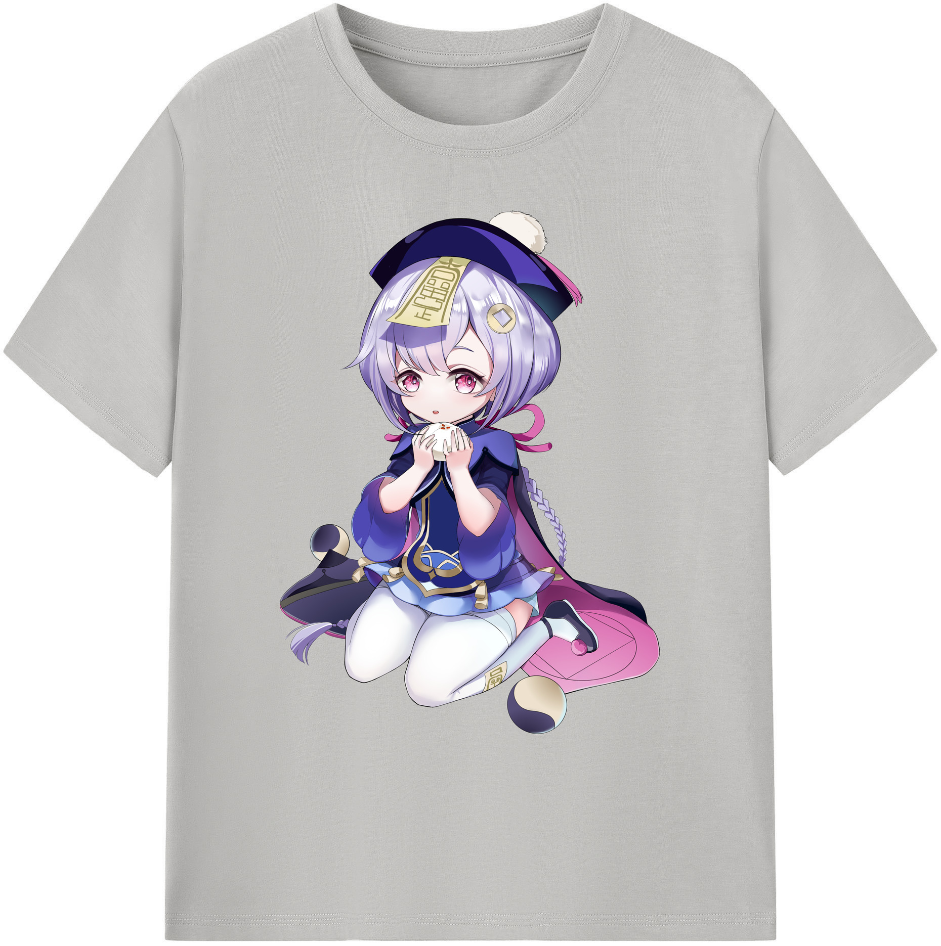 げんし神 七七 なな  genshin Nana 綿100％ メンズ半袖Tシャツ｜肌触りやわらか＆通気性