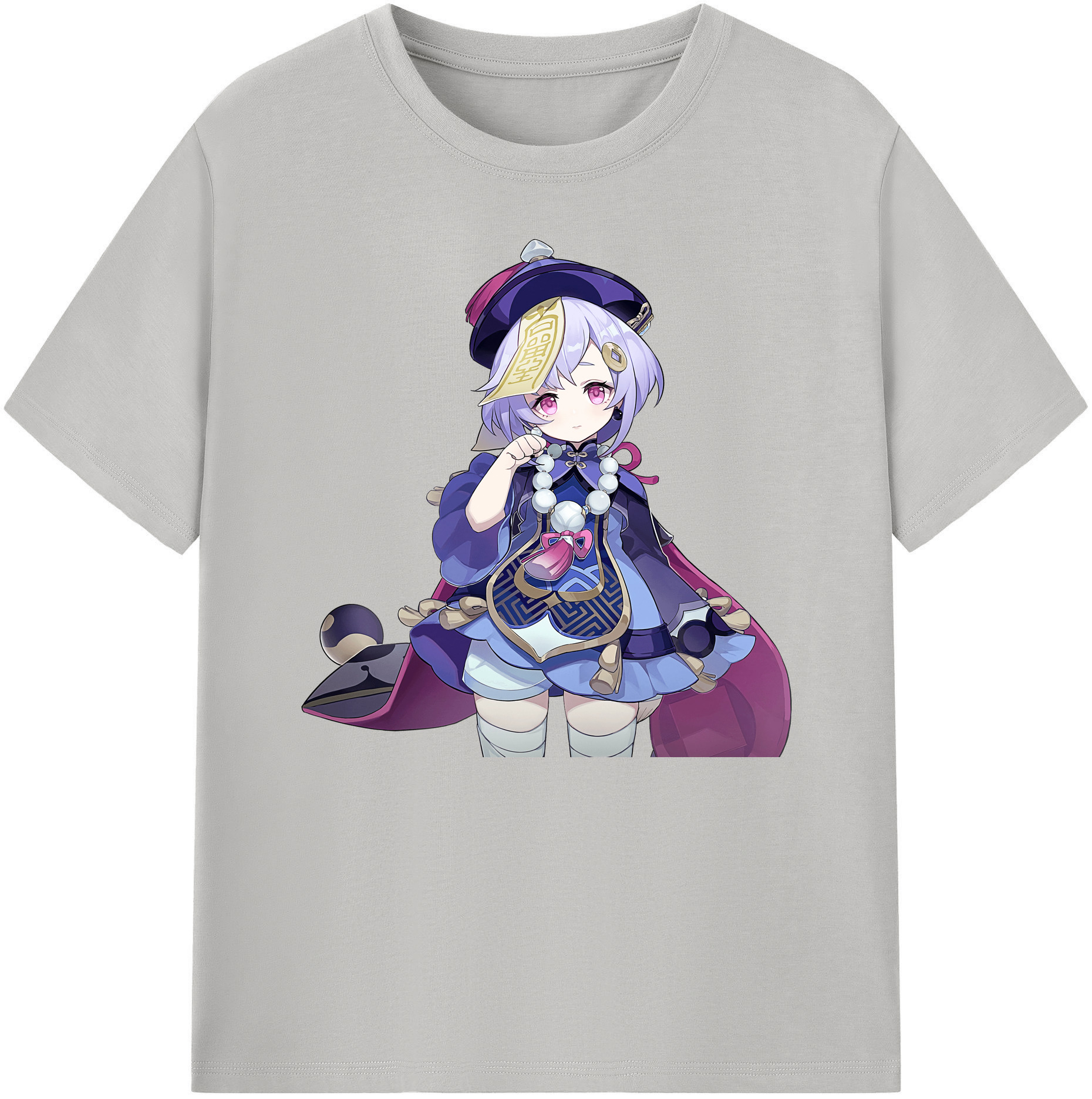 げんし神 七七 なな  genshin Nana 綿100％ メンズ半袖Tシャツ｜肌触りやわらか＆通気性
