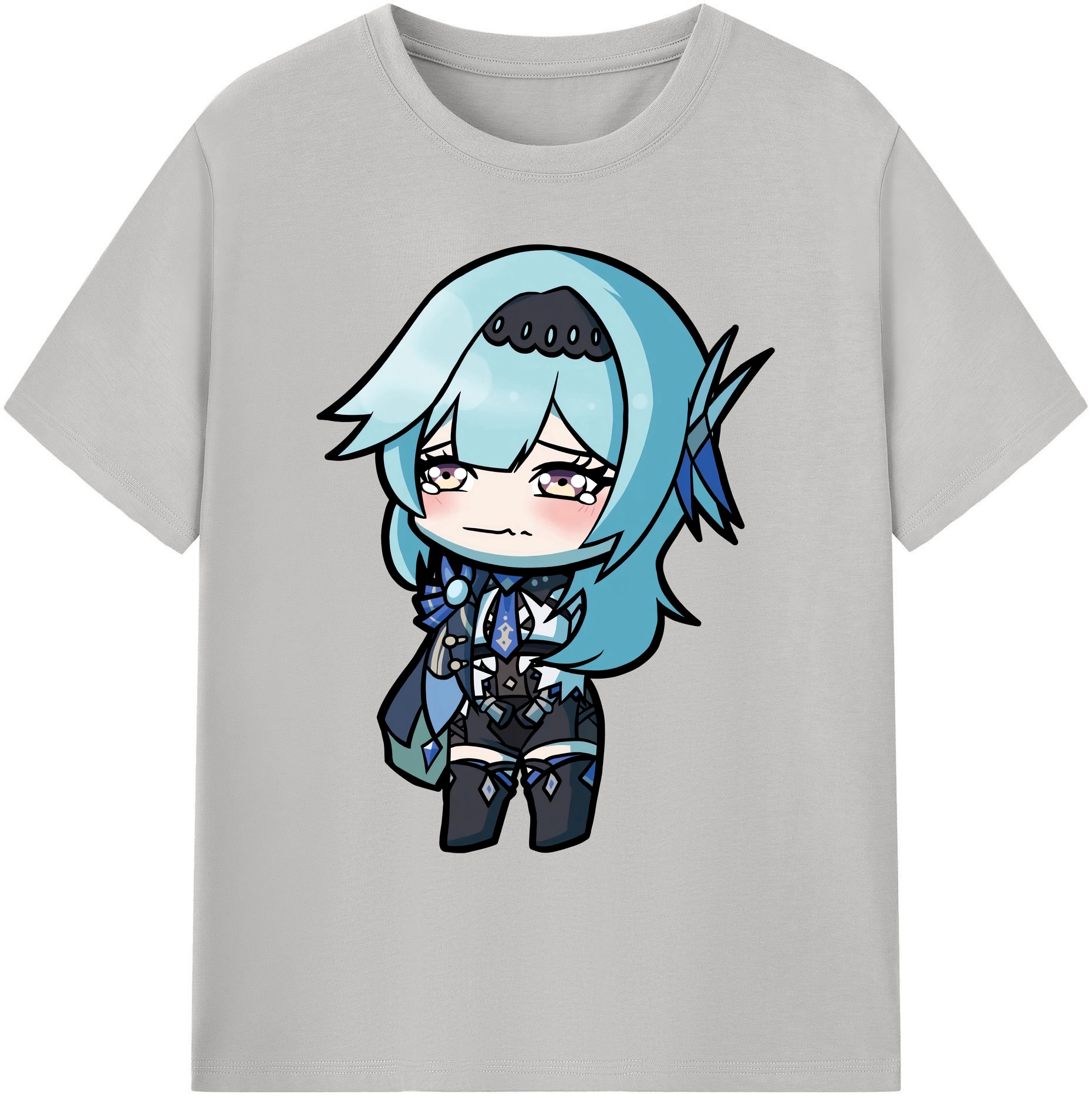 げんし神 优菈 ゆうら genshin Yūra 綿100％ メンズ半袖Tシャツ｜肌触りやわらか＆通気性