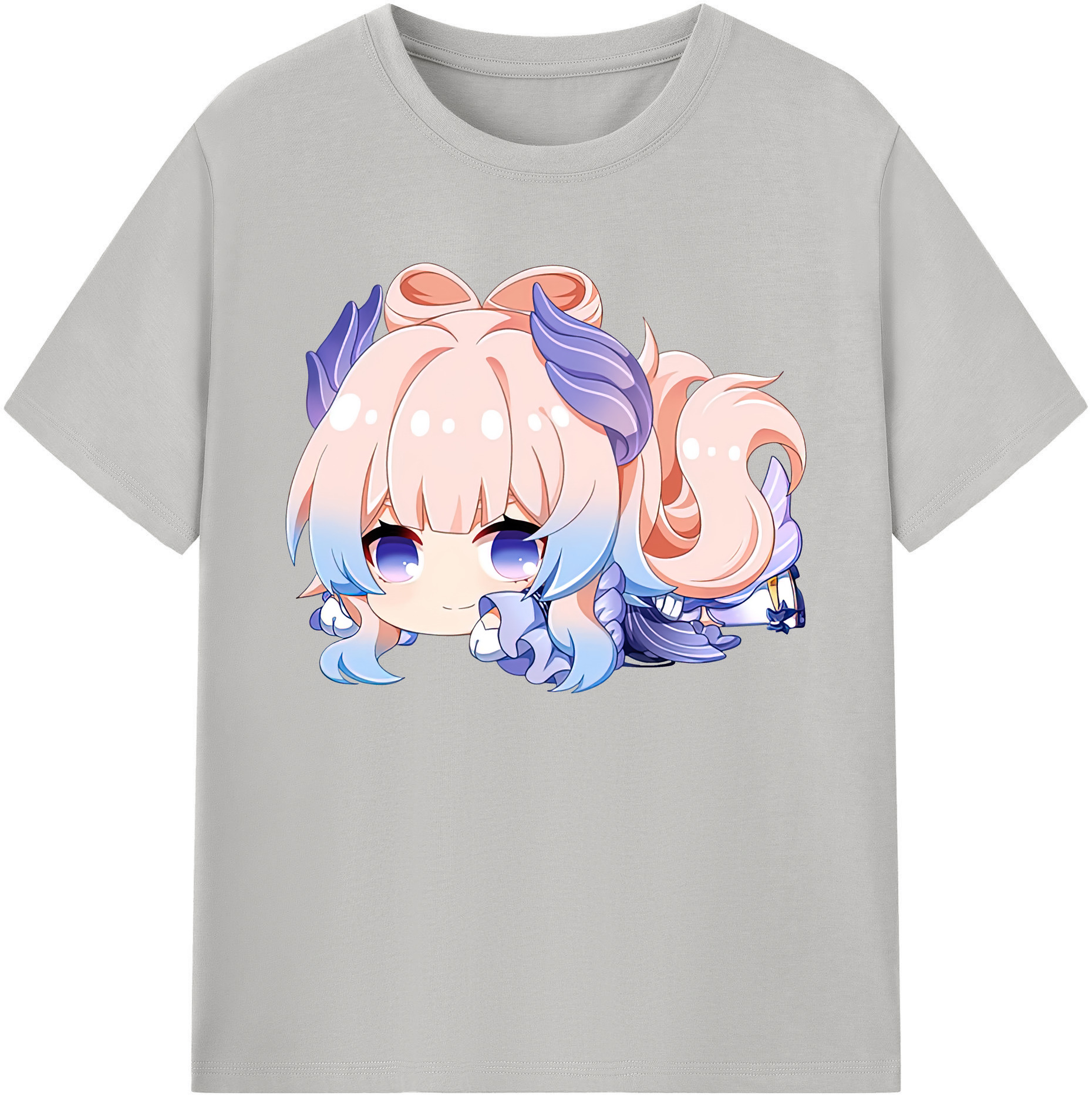 げんし神 珊瑚宮心海 サンゴノミヤ・ココミ genshin Sangonomiya Kokomi 綿100％ メンズ半袖Tシャツ｜肌触りやわらか＆通気性