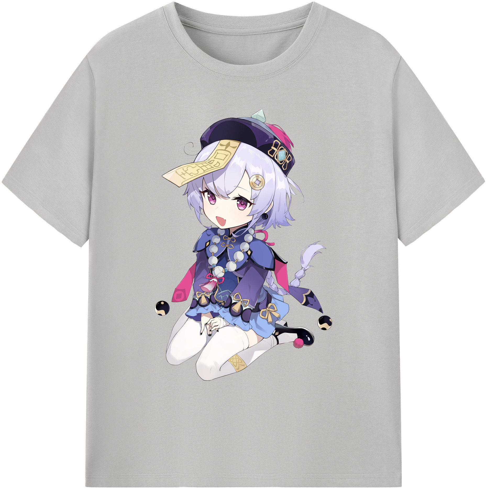 げんし神 七七 なな  genshin Nana 綿100％ メンズ半袖Tシャツ｜肌触りやわらか＆通気性