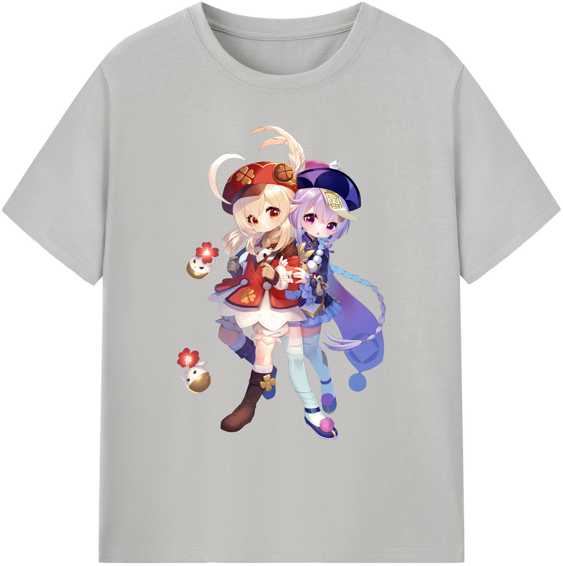 げんし神 七七 なな  genshin Nana 綿100％ メンズ半袖Tシャツ｜肌触りやわらか＆通気性