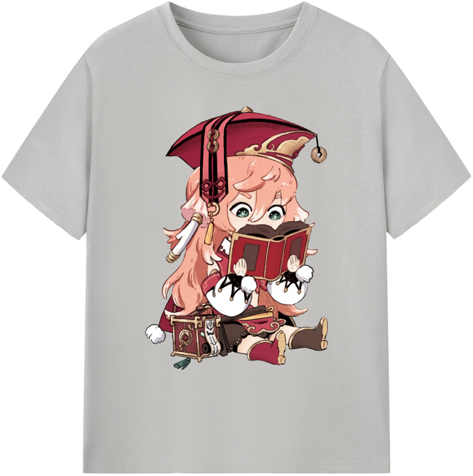 げんし神 ヤンフェイ genshin Yanfei 綿100％ メンズ半袖Tシャツ｜肌触りやわらか＆通気性