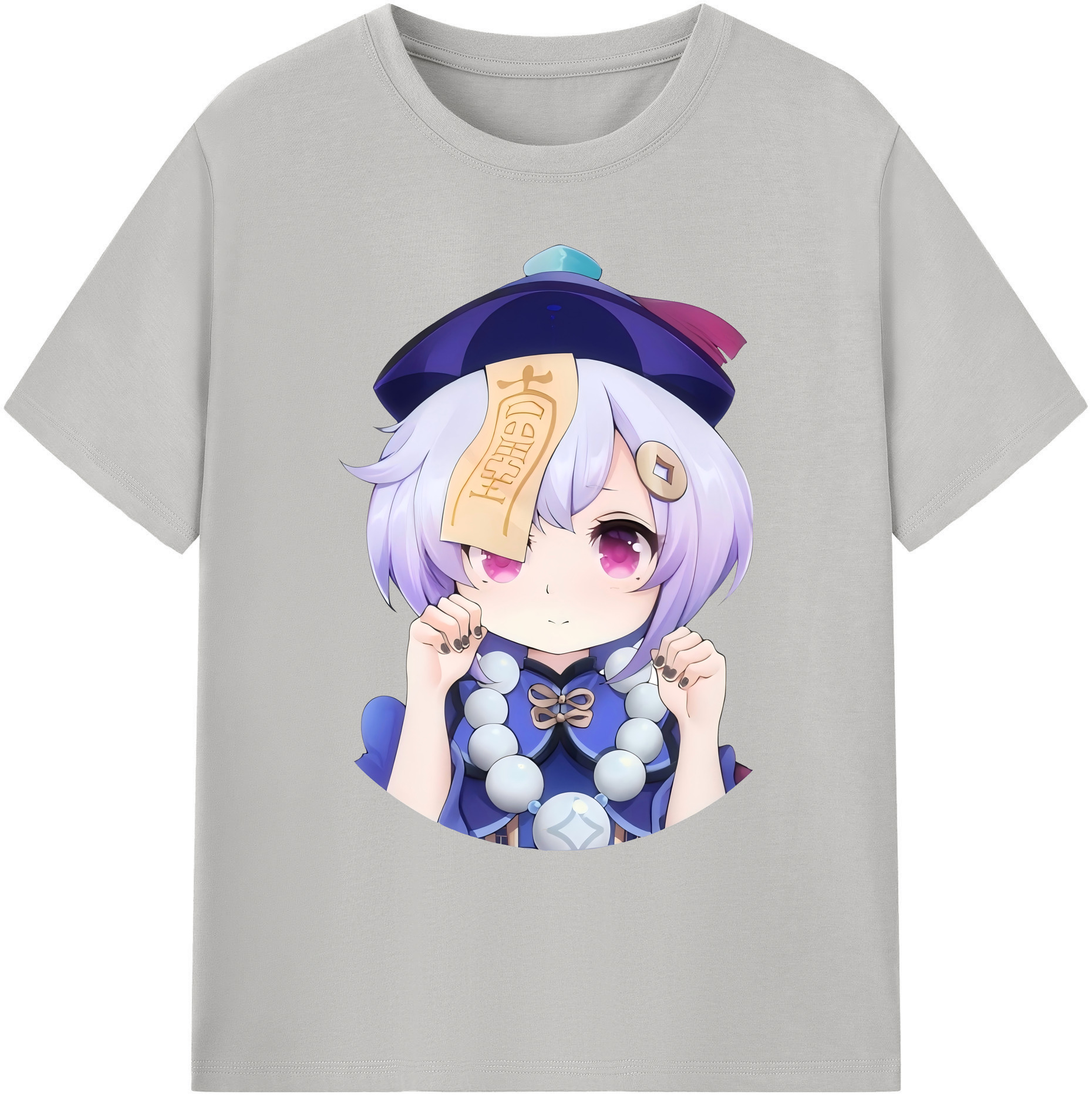 げんし神 七七 なな  genshin Nana 綿100％ メンズ半袖Tシャツ｜肌触りやわらか＆通気性