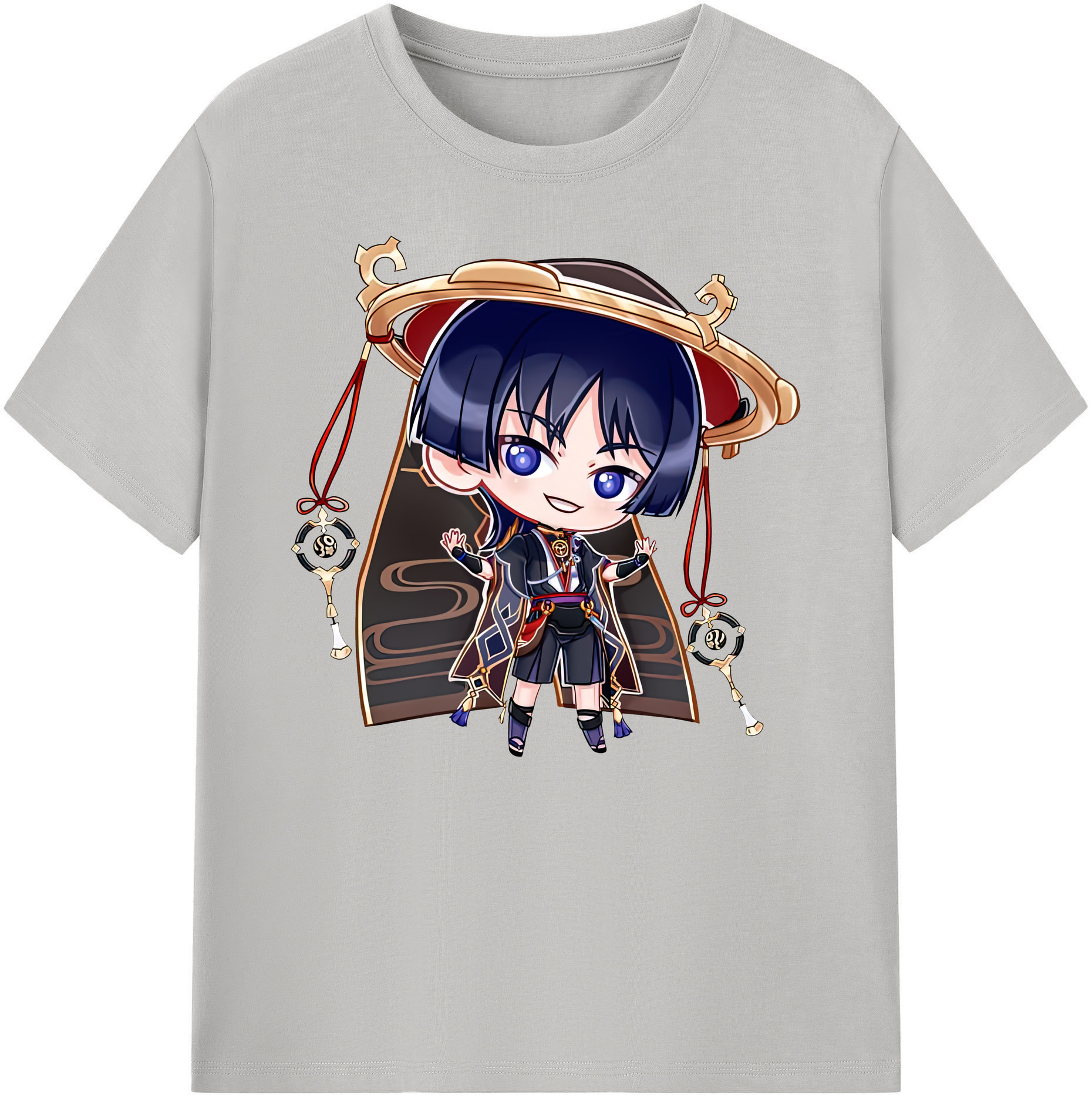 げんし神 さんペい genshin Sanpei 綿100％ メンズ半袖Tシャツ｜肌触りやわらか＆通気性