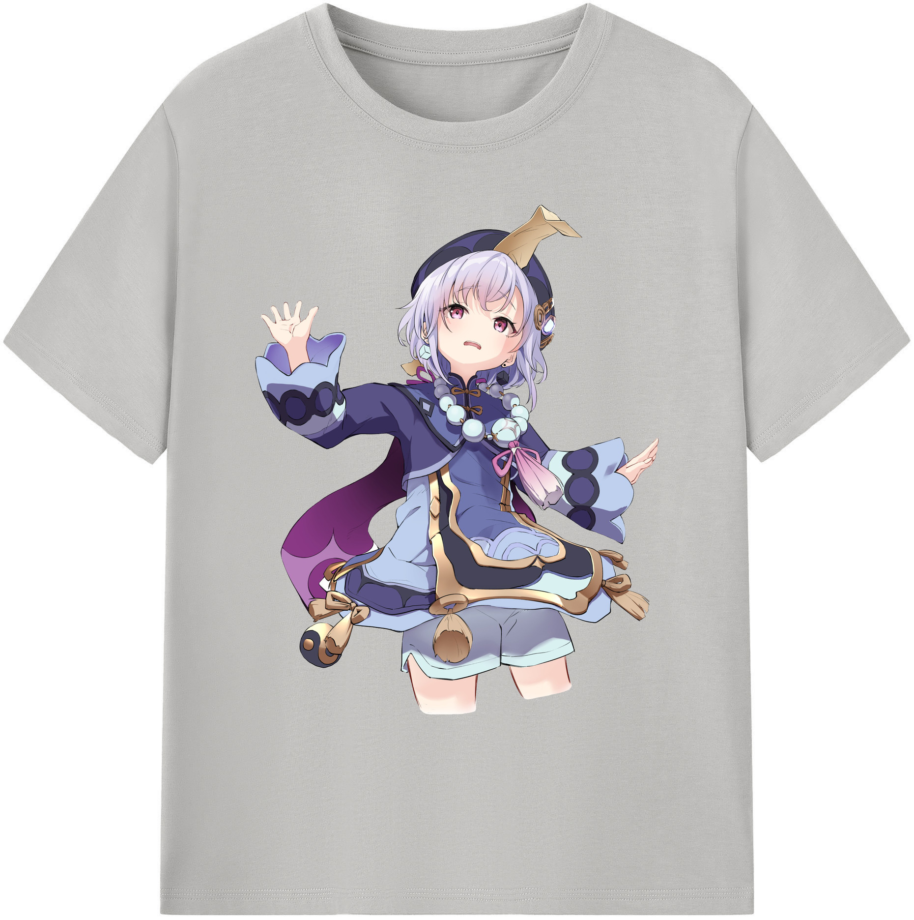 げんし神 七七 なな  genshin Nana 綿100％ メンズ半袖Tシャツ｜肌触りやわらか＆通気性