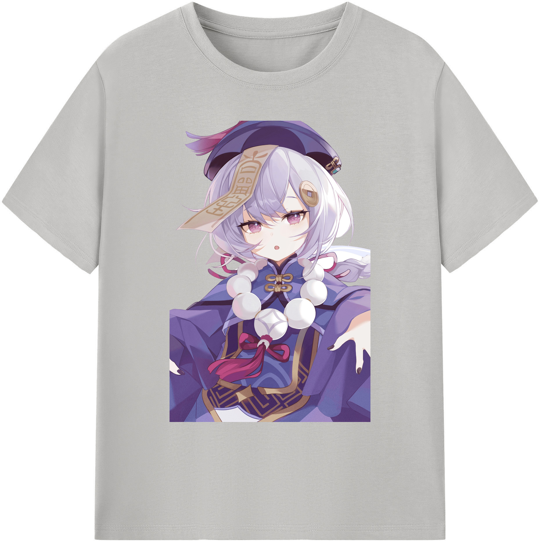 げんし神 七七 なな  genshin Nana 綿100％ メンズ半袖Tシャツ｜肌触りやわらか＆通気性