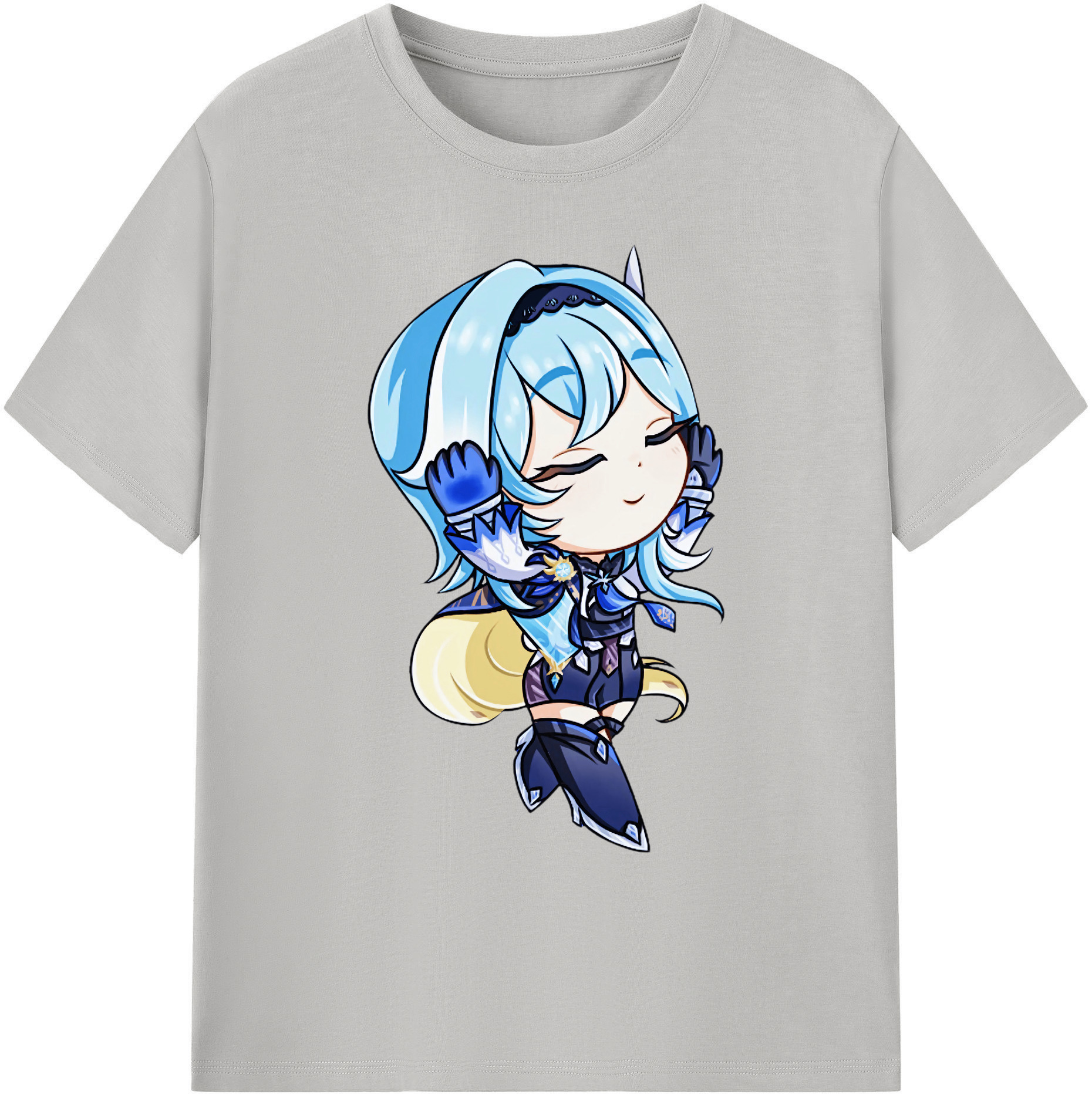 げんし神 优菈 ゆうら genshin Yūra 綿100％ メンズ半袖Tシャツ｜肌触りやわらか＆通気性