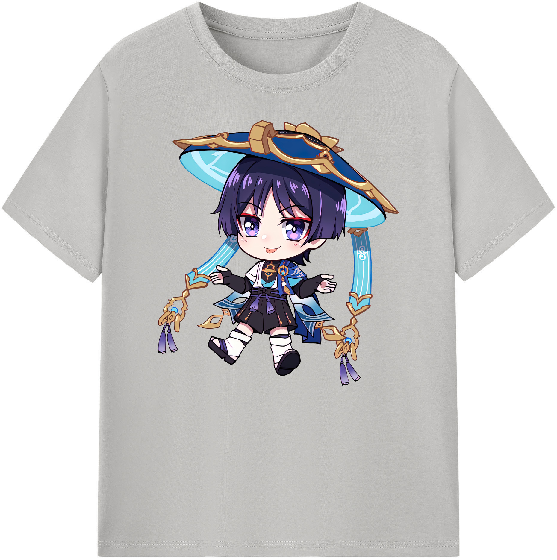 げんし神 さんペい genshin Sanpei 綿100％ メンズ半袖Tシャツ｜肌触りやわらか＆通気性