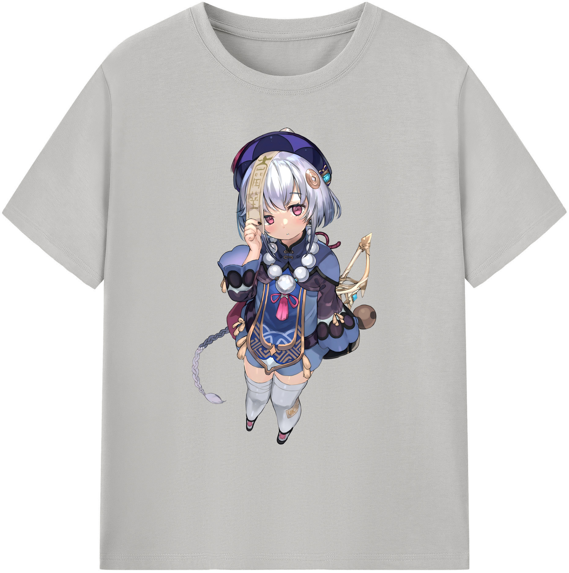 げんし神 七七 なな  genshin Nana 綿100％ メンズ半袖Tシャツ｜肌触りやわらか＆通気性