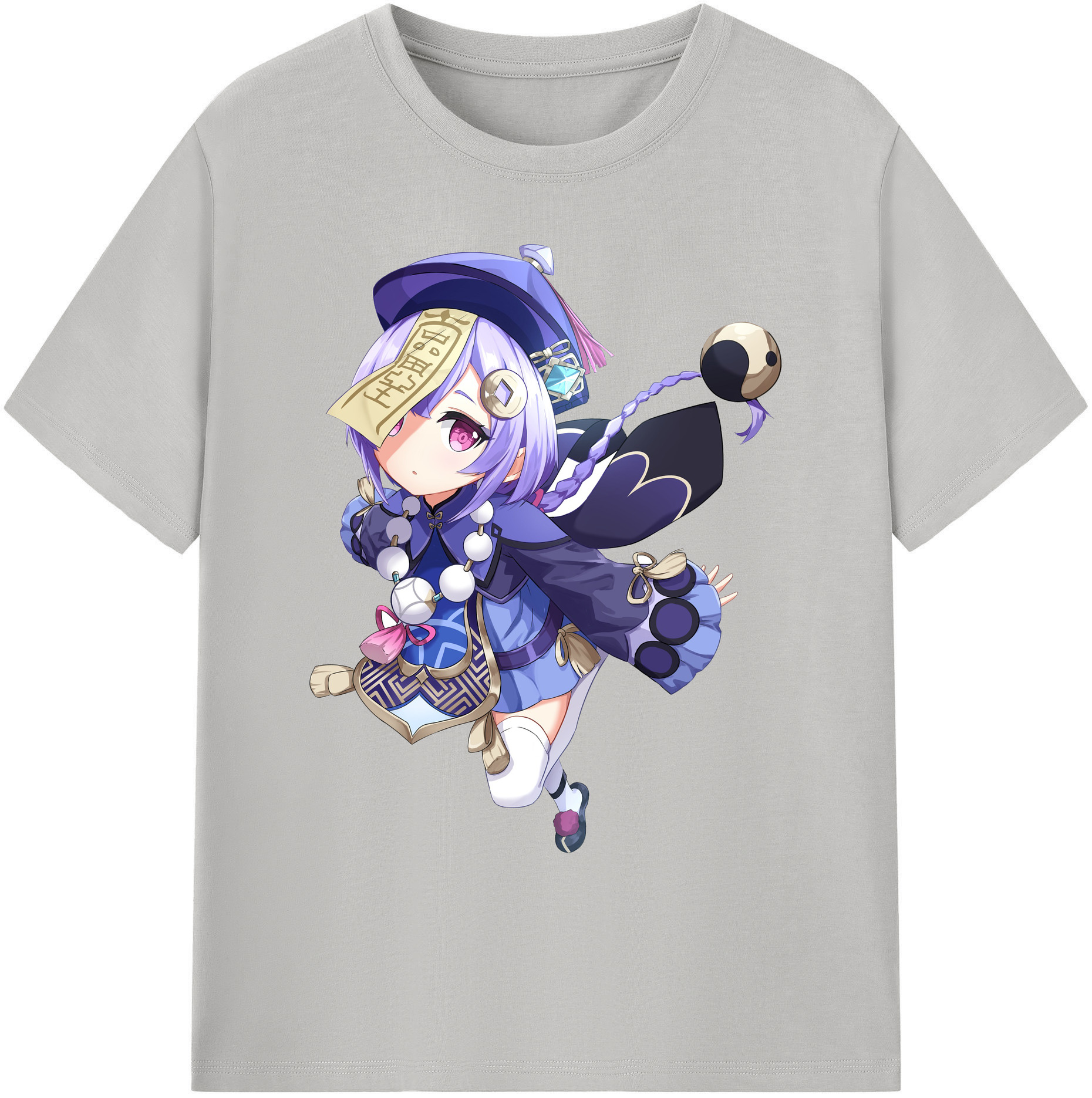 げんし神 七七 なな  genshin Nana 綿100％ メンズ半袖Tシャツ｜肌触りやわらか＆通気性