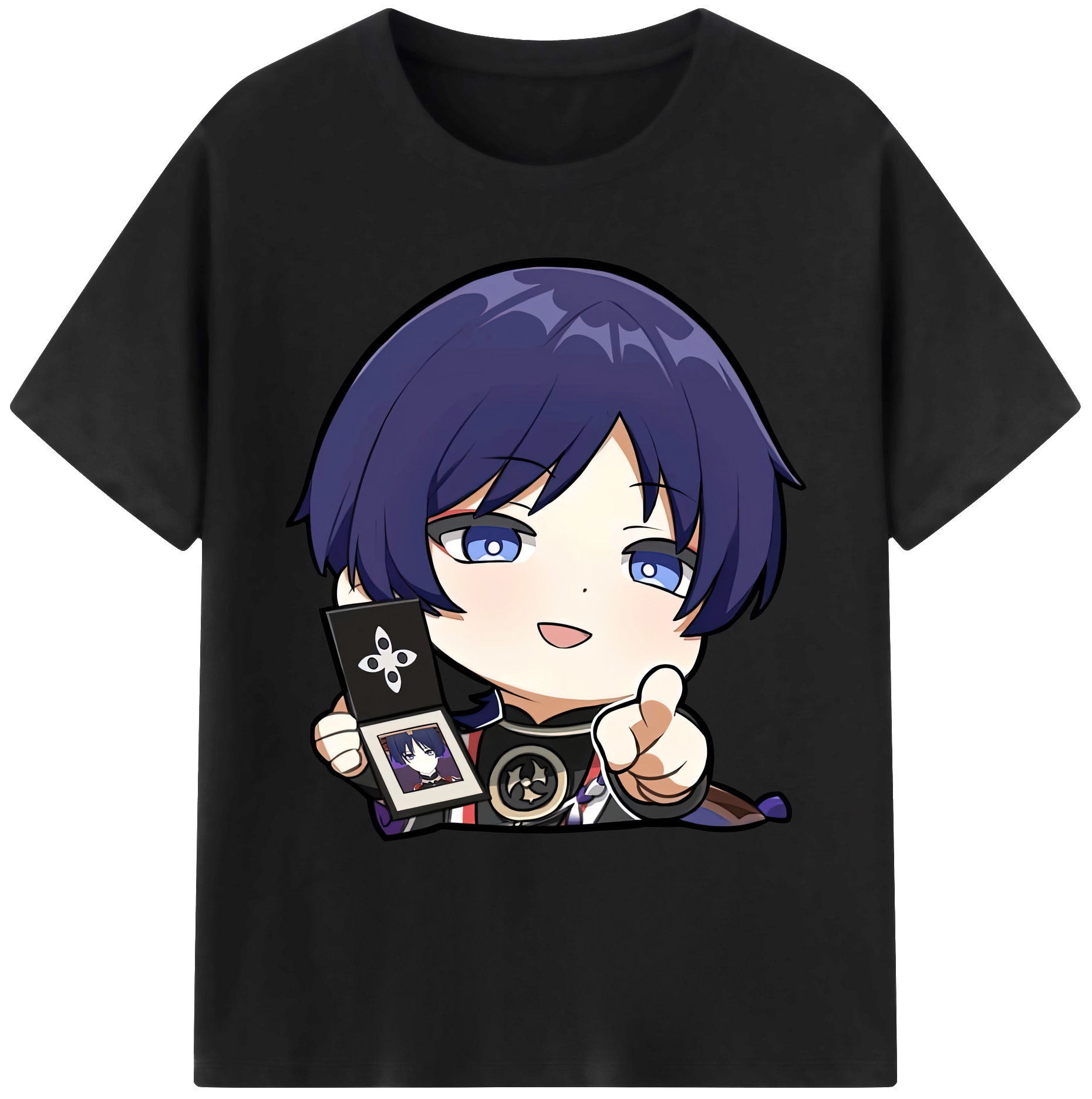 げんし神 さんペい genshin Sanpei 綿100％ メンズ半袖Tシャツ｜肌触りやわらか＆通気性