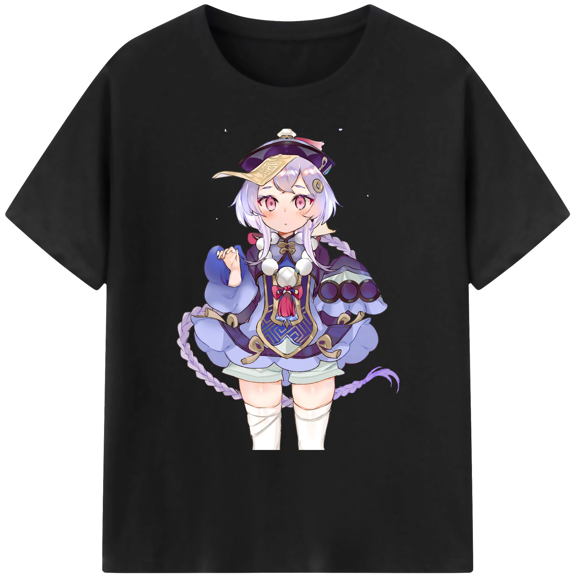 げんし神 七七 なな  genshin Nana 綿100％ メンズ半袖Tシャツ｜肌触りやわらか＆通気性