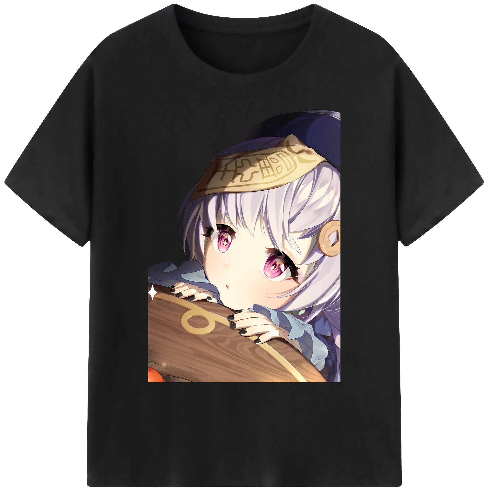 げんし神 七七 なな  genshin Nana 綿100％ メンズ半袖Tシャツ｜肌触りやわらか＆通気性