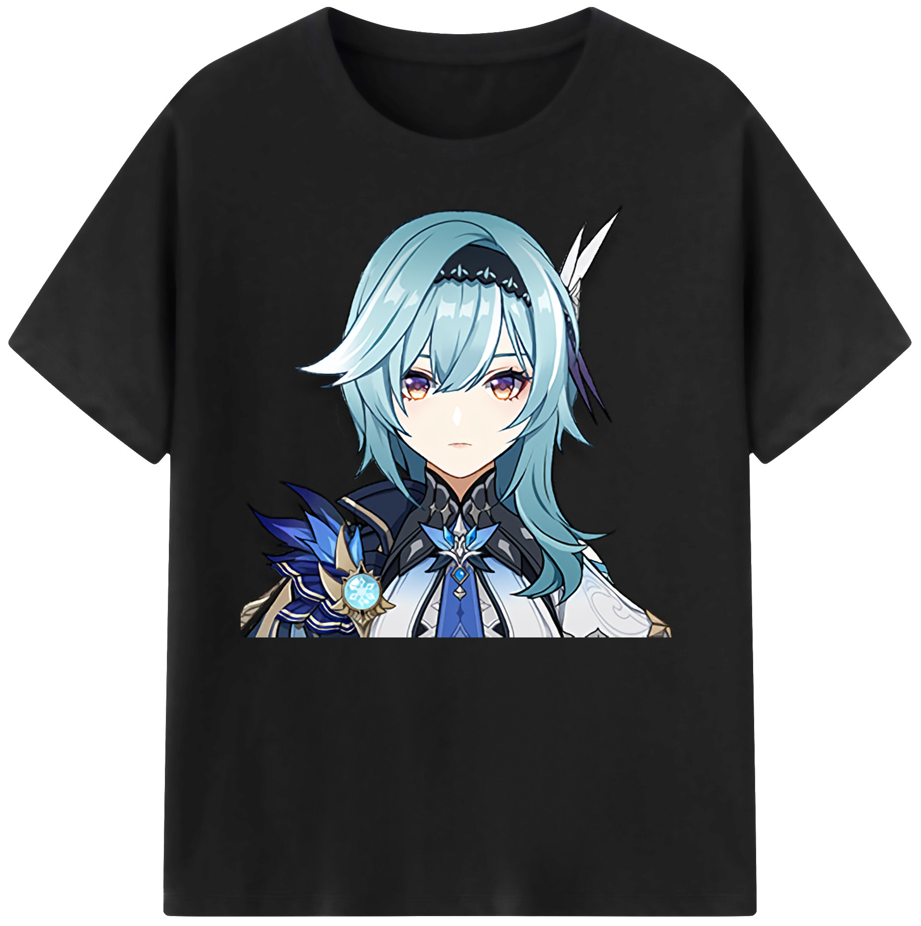 げんし神 优菈 ゆうら genshin Yūra 綿100％ メンズ半袖Tシャツ｜肌触りやわらか＆通気性