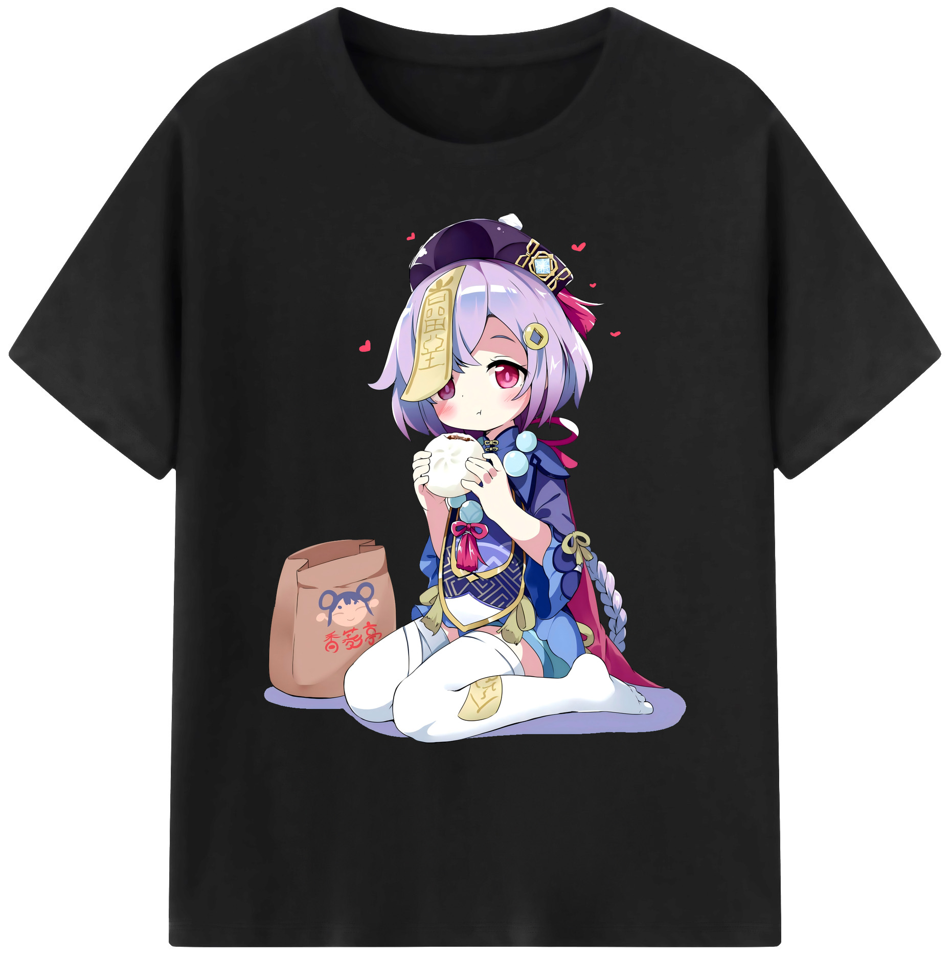 げんし神 七七 なな  genshin Nana 綿100％ メンズ半袖Tシャツ｜肌触りやわらか＆通気性