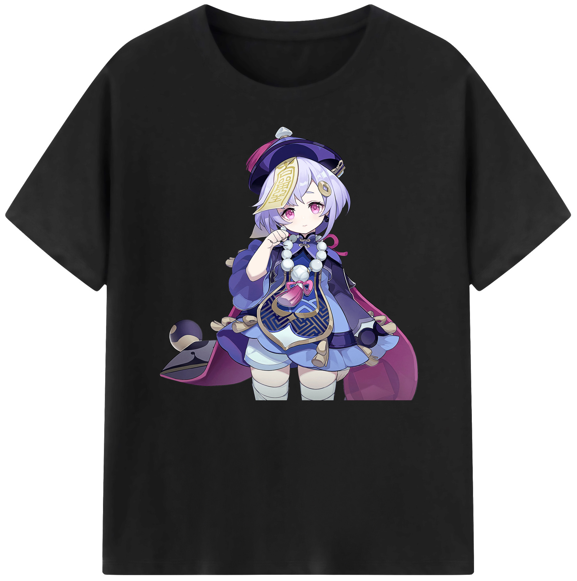 げんし神 七七 なな  genshin Nana 綿100％ メンズ半袖Tシャツ｜肌触りやわらか＆通気性
