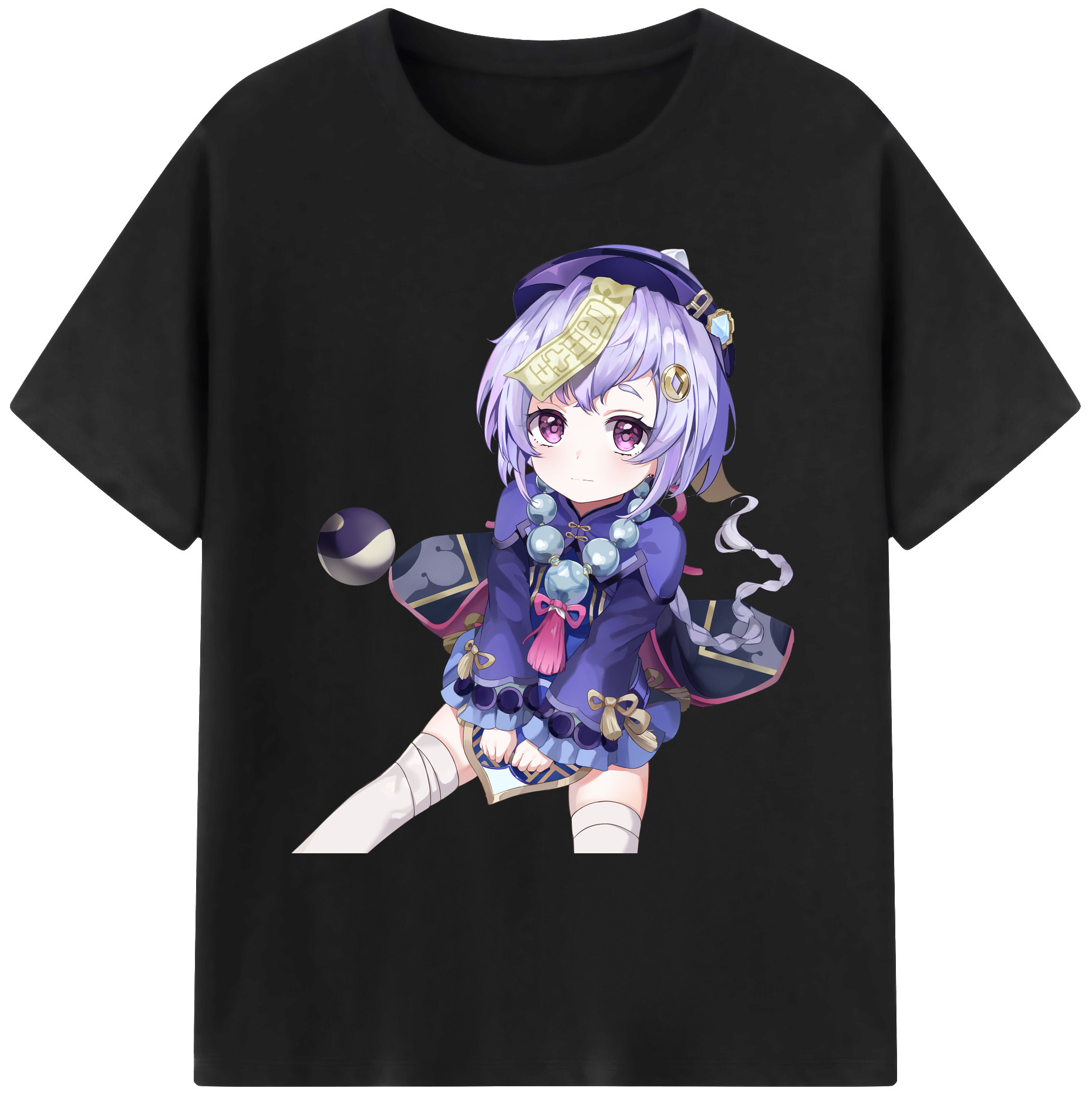 げんし神 七七 なな  genshin Nana 綿100％ メンズ半袖Tシャツ｜肌触りやわらか＆通気性