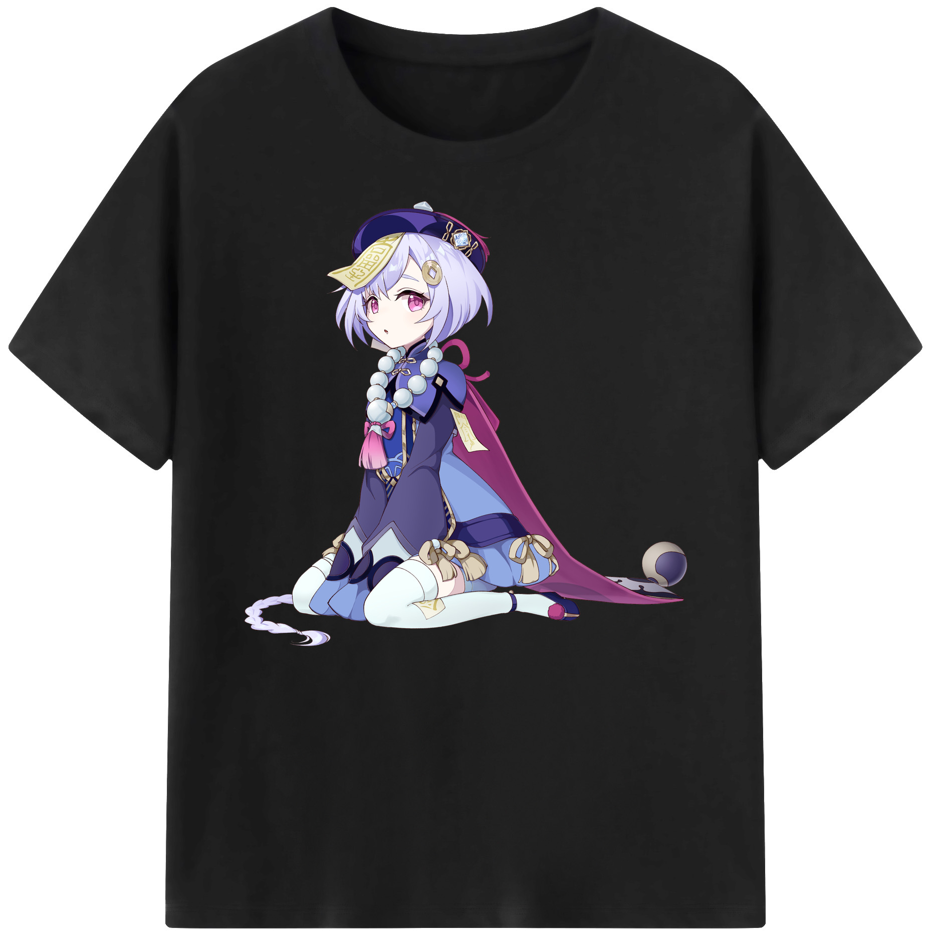げんし神 七七 なな  genshin Nana 綿100％ メンズ半袖Tシャツ｜肌触りやわらか＆通気性