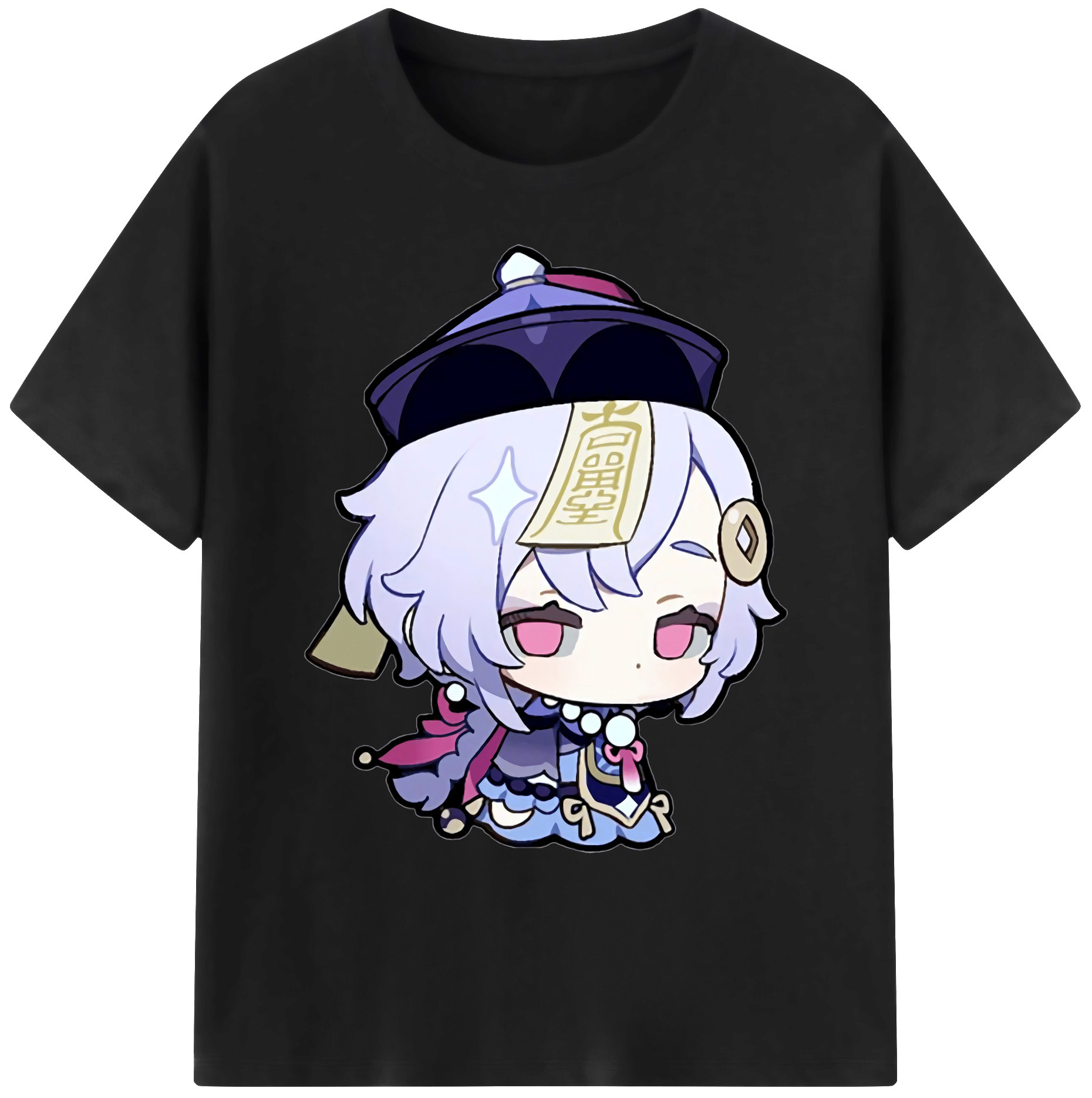 げんし神 七七 なな  genshin Nana 綿100％ メンズ半袖Tシャツ｜肌触りやわらか＆通気性