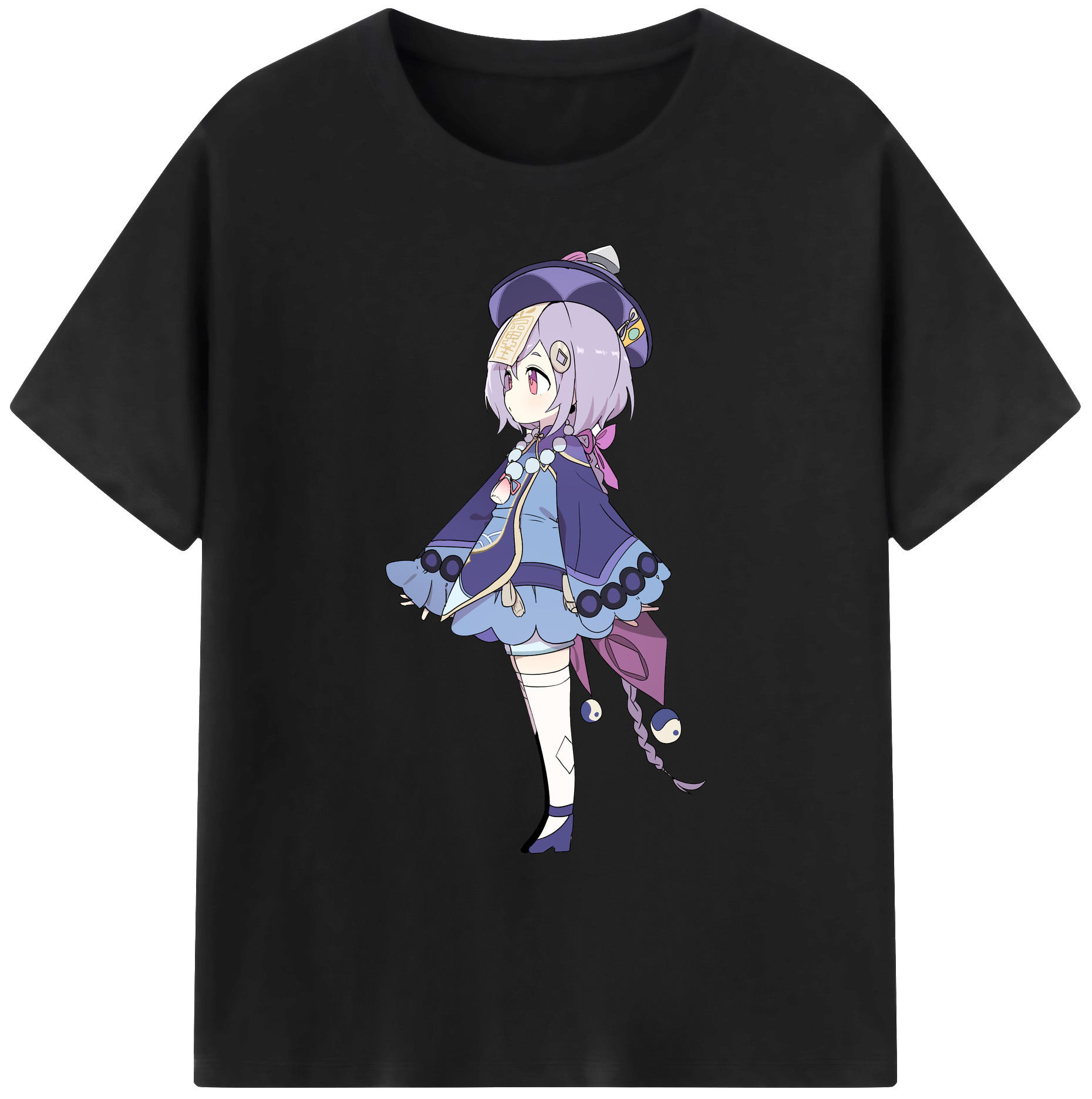 げんし神 七七 なな  genshin Nana 綿100％ メンズ半袖Tシャツ｜肌触りやわらか＆通気性