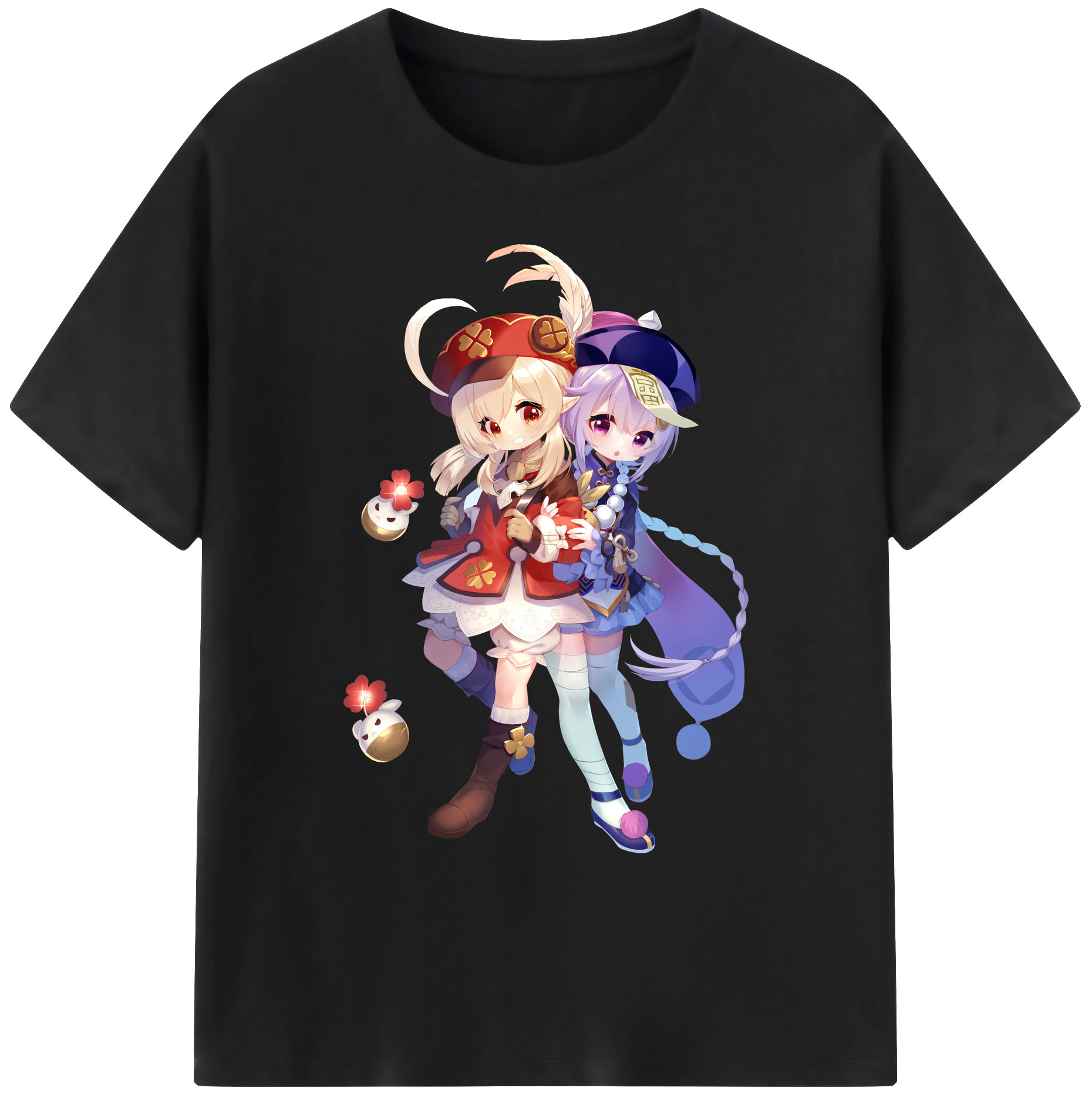 げんし神 七七 なな  genshin Nana 綿100％ メンズ半袖Tシャツ｜肌触りやわらか＆通気性