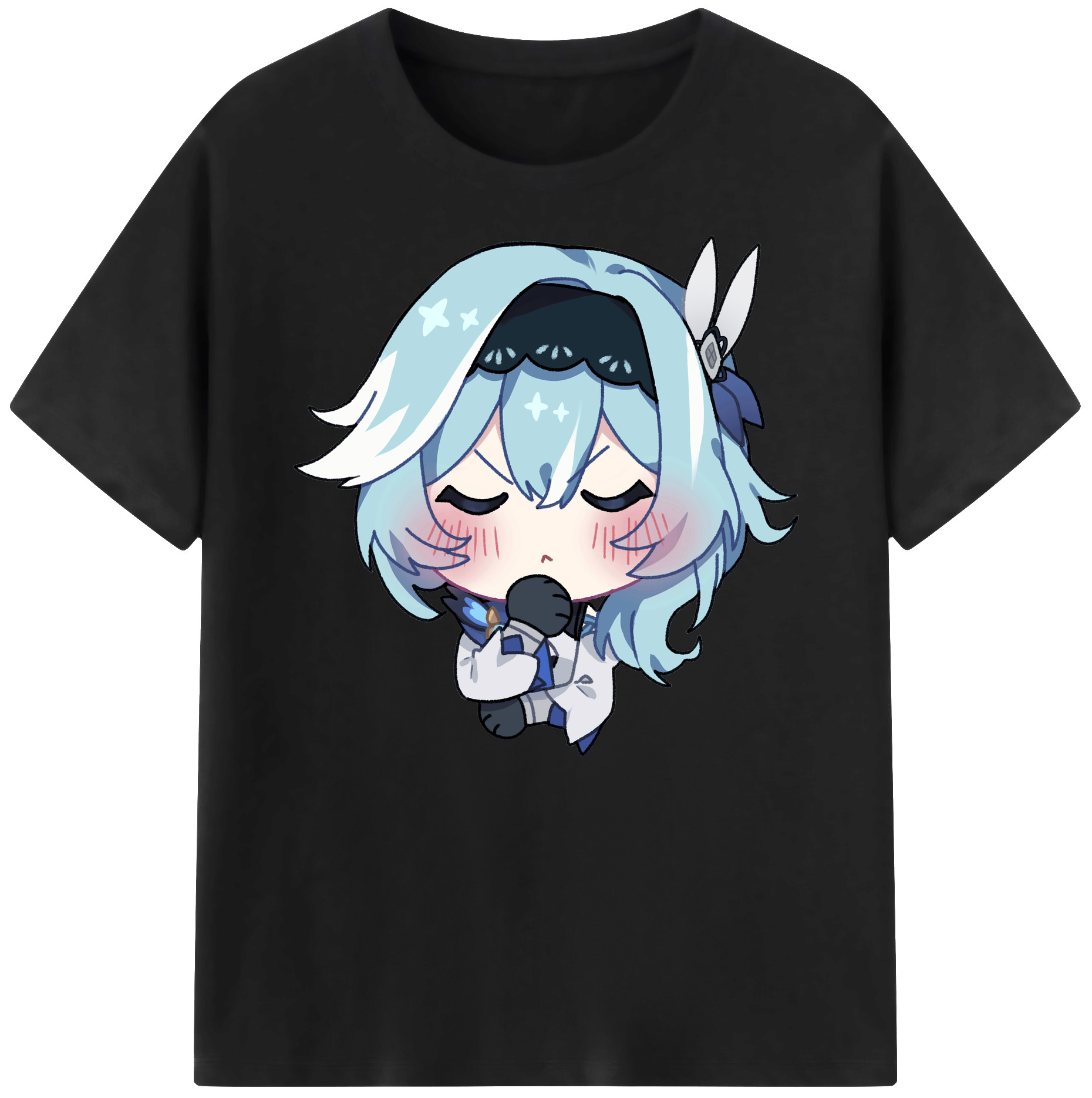 げんし神 优菈 ゆうら genshin Yūra 綿100％ メンズ半袖Tシャツ｜肌触りやわらか＆通気性
