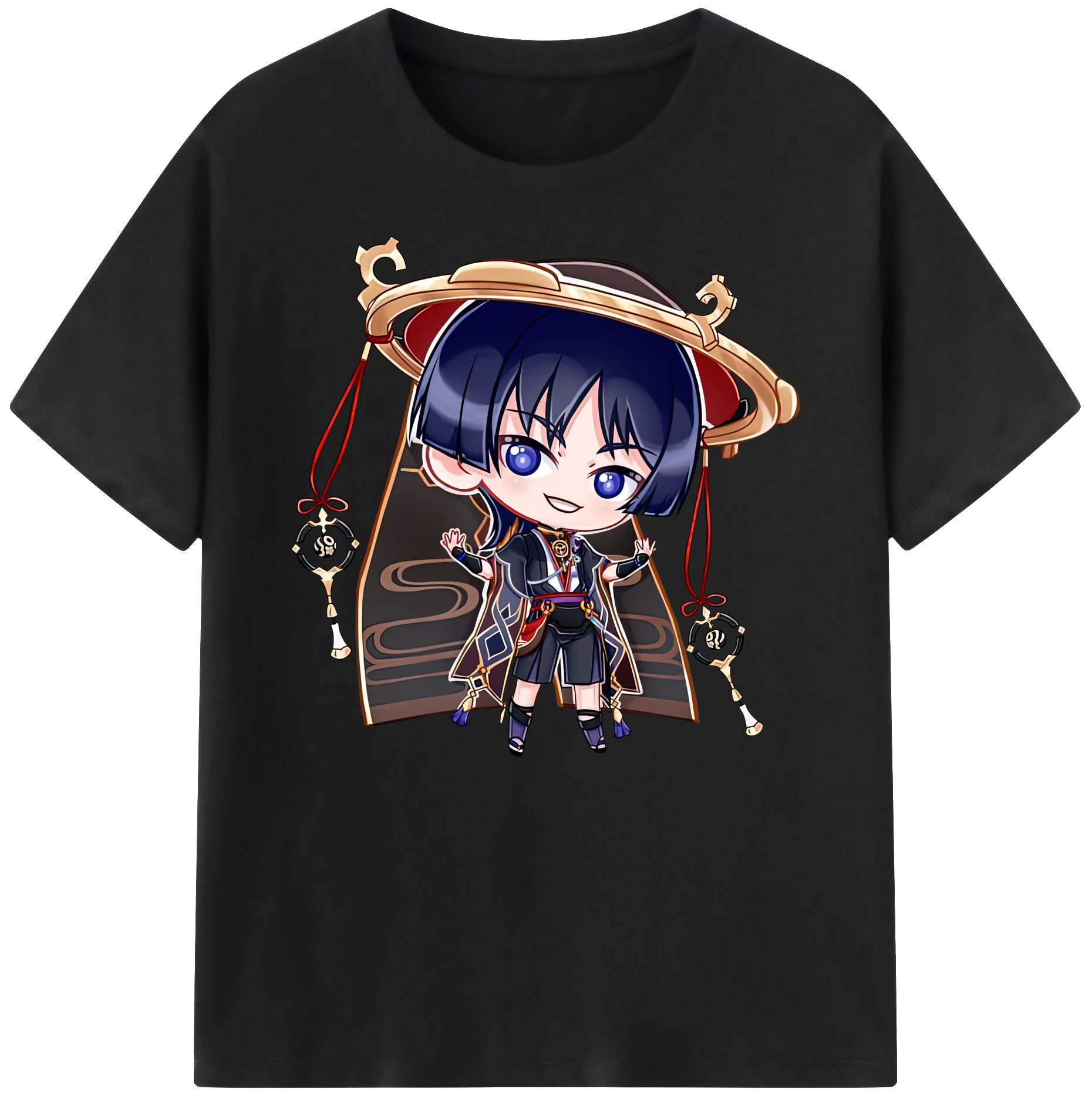 げんし神 さんペい genshin Sanpei 綿100％ メンズ半袖Tシャツ｜肌触りやわらか＆通気性