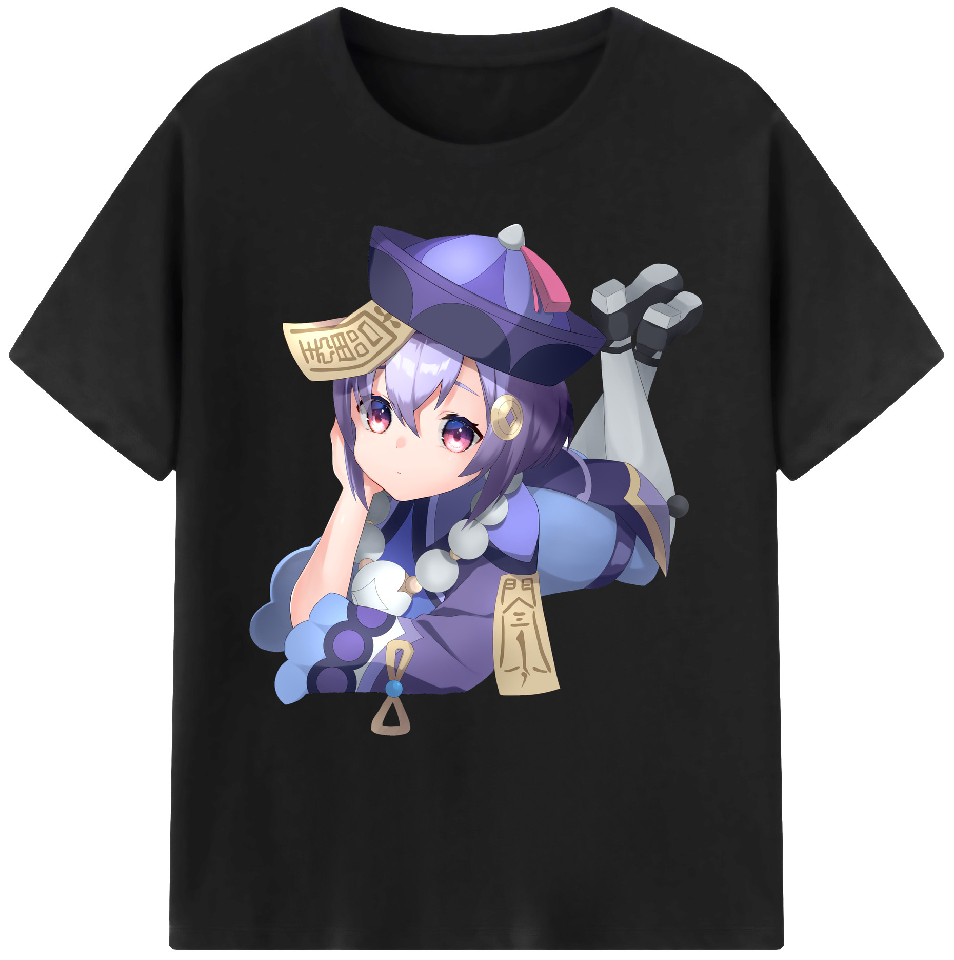 げんし神 七七 なな  genshin Nana 綿100％ メンズ半袖Tシャツ｜肌触りやわらか＆通気性