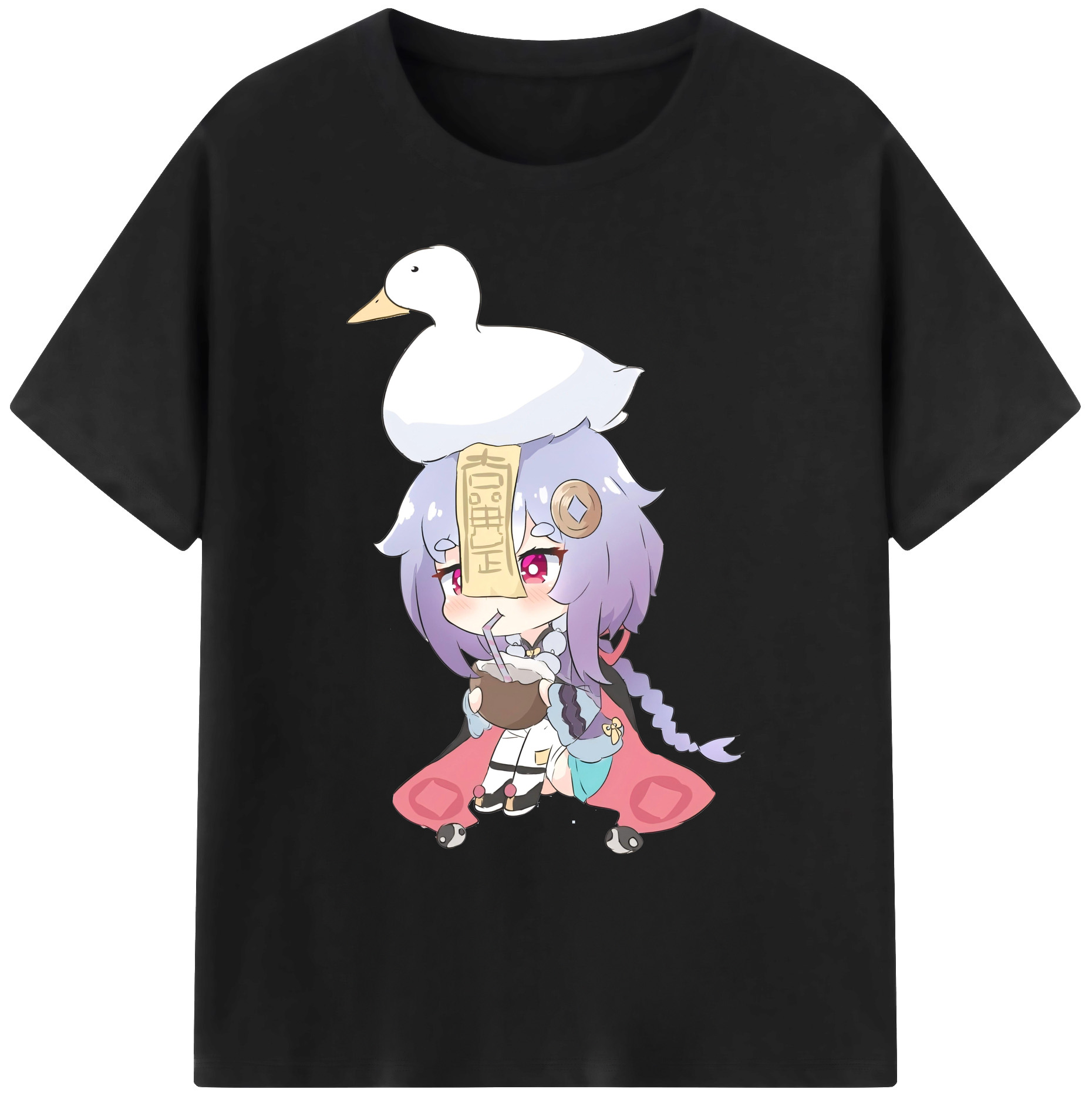 げんし神 七七 なな  genshin Nana 綿100％ メンズ半袖Tシャツ｜肌触りやわらか＆通気性