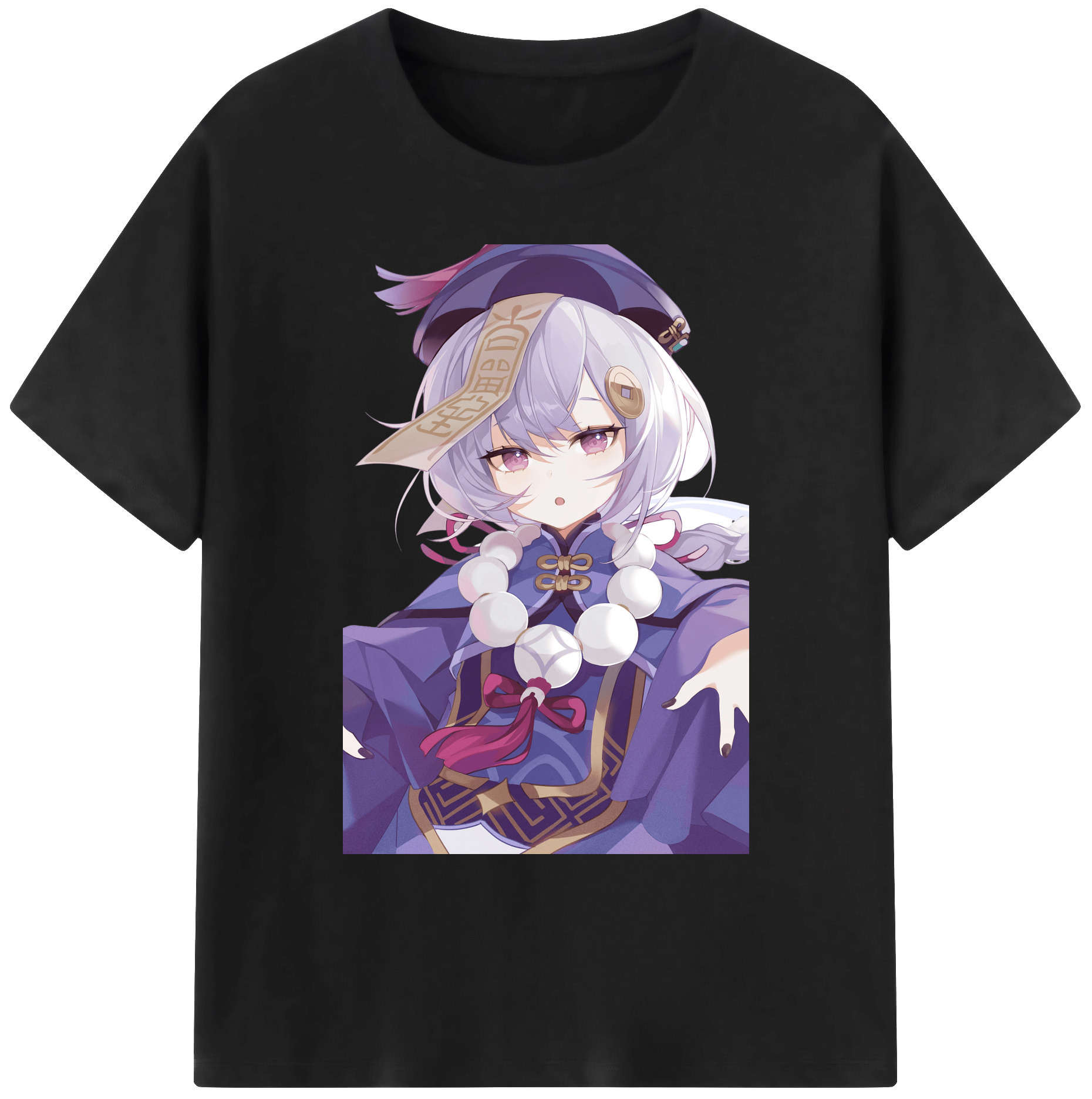 げんし神 七七 なな  genshin Nana 綿100％ メンズ半袖Tシャツ｜肌触りやわらか＆通気性