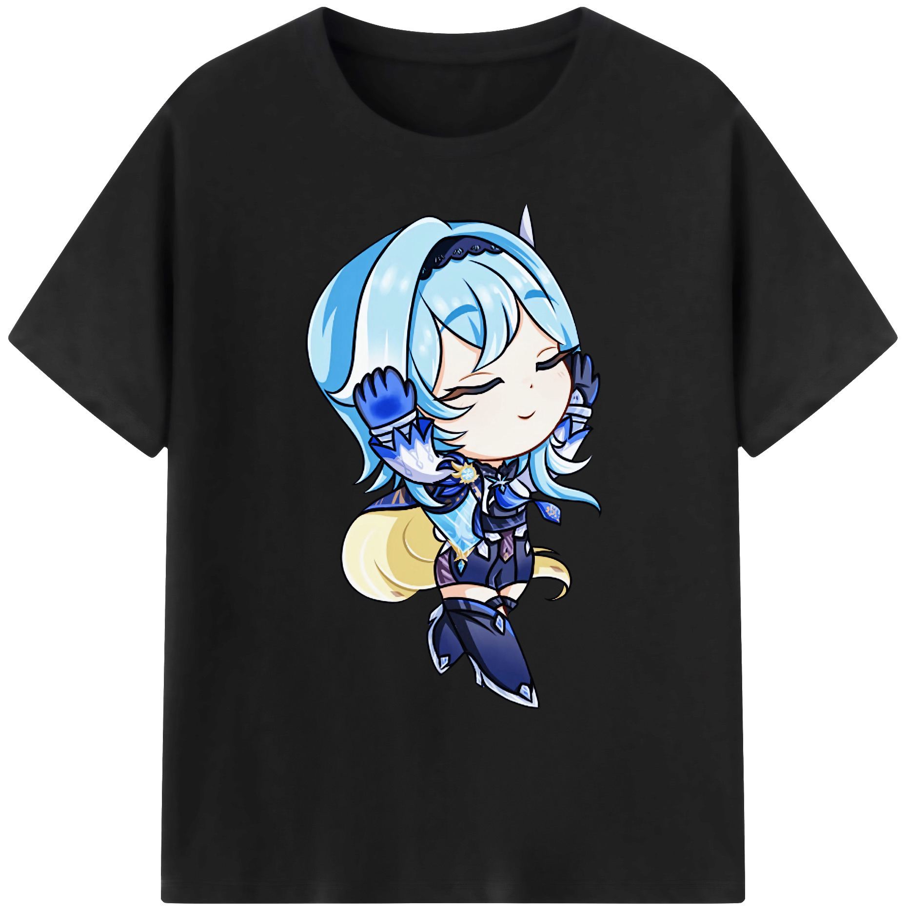 げんし神 优菈 ゆうら genshin Yūra 綿100％ メンズ半袖Tシャツ｜肌触りやわらか＆通気性
