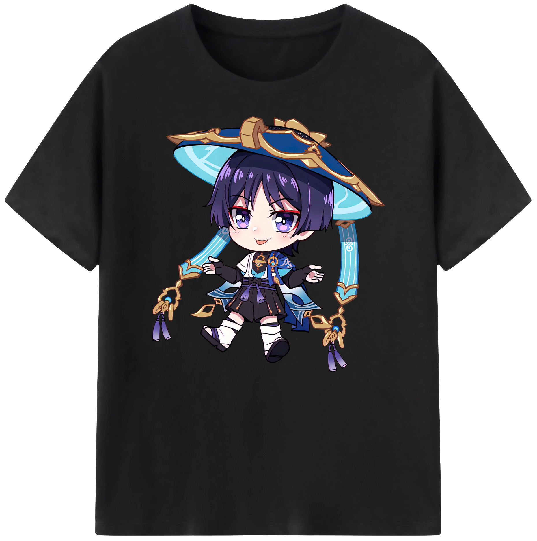 げんし神 さんペい genshin Sanpei 綿100％ メンズ半袖Tシャツ｜肌触りやわらか＆通気性