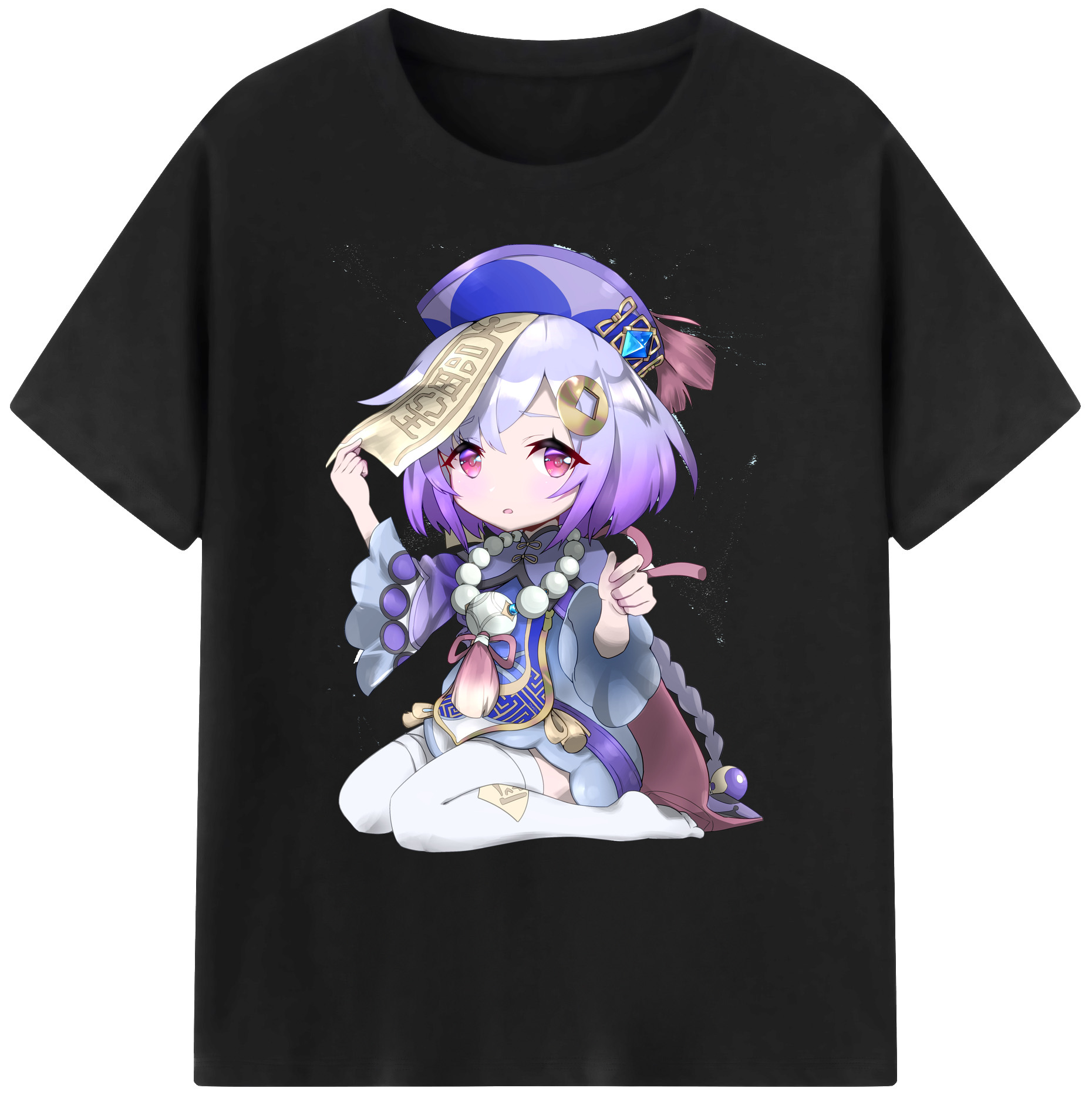 げんし神 七七 なな  genshin Nana 綿100％ メンズ半袖Tシャツ｜肌触りやわらか＆通気性