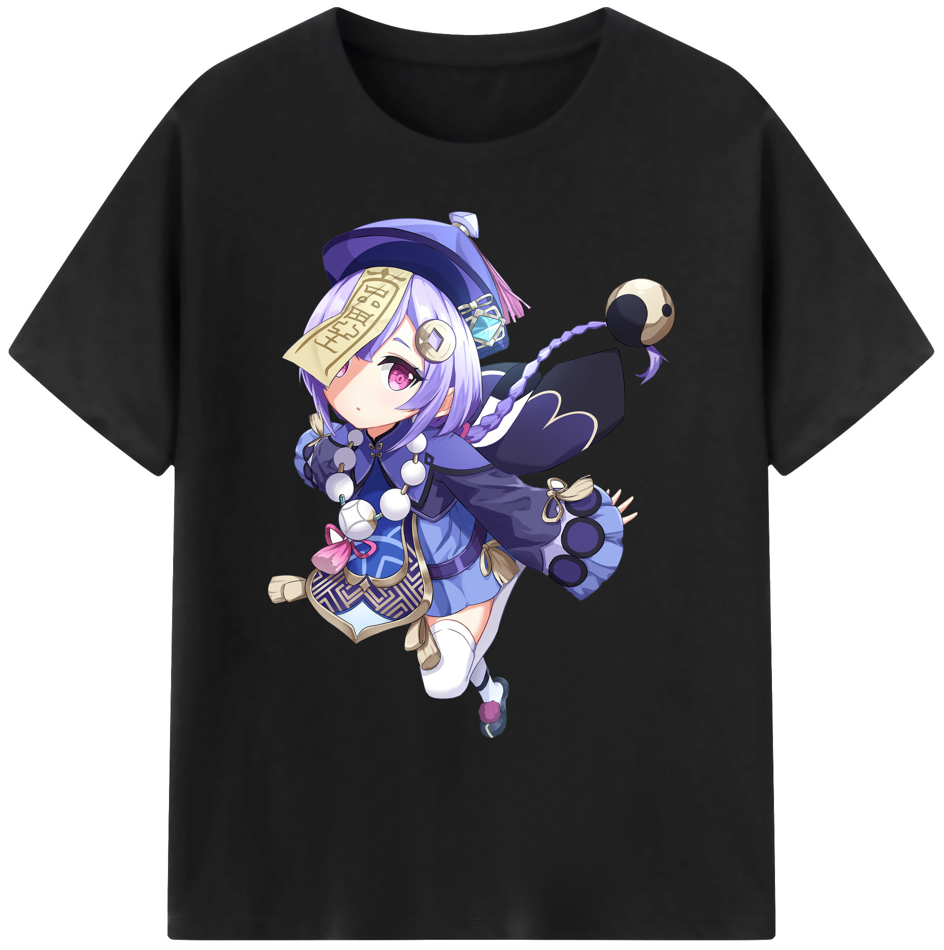 げんし神 七七 なな  genshin Nana 綿100％ メンズ半袖Tシャツ｜肌触りやわらか＆通気性