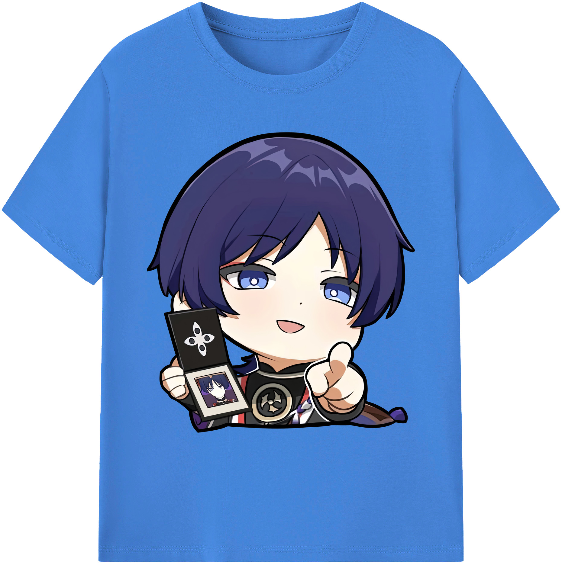 げんし神 さんペい genshin Sanpei 綿100％ メンズ半袖Tシャツ｜肌触りやわらか＆通気性