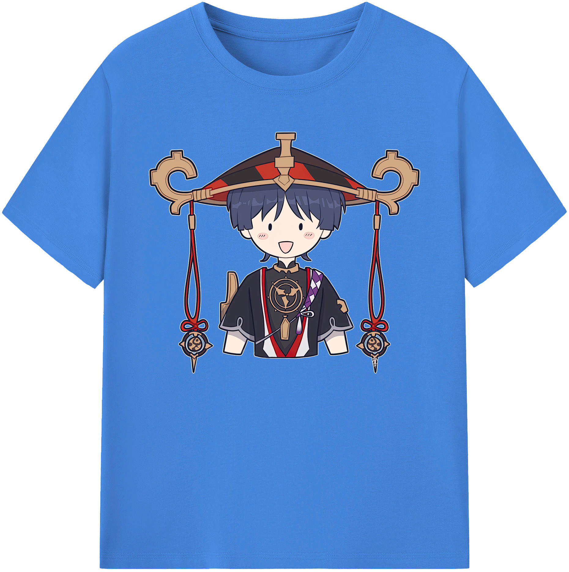 げんし神 さんペい genshin Sanpei 綿100％ メンズ半袖Tシャツ｜肌触りやわらか＆通気性