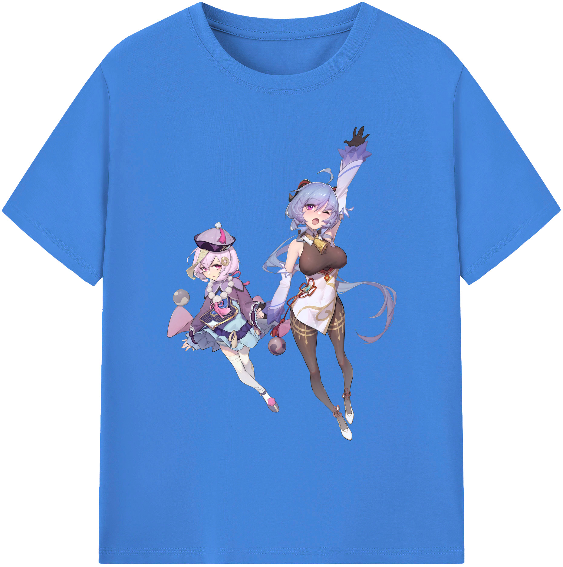 げんし神 七七 なな  genshin Nana 綿100％ メンズ半袖Tシャツ｜肌触りやわらか＆通気性