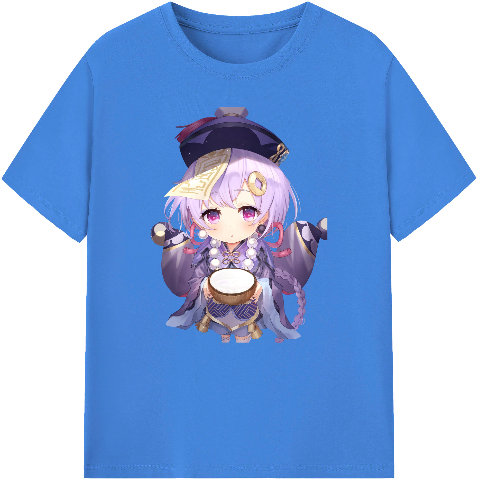 げんし神 七七 なな  genshin Nana 綿100％ メンズ半袖Tシャツ｜肌触りやわらか＆通気性