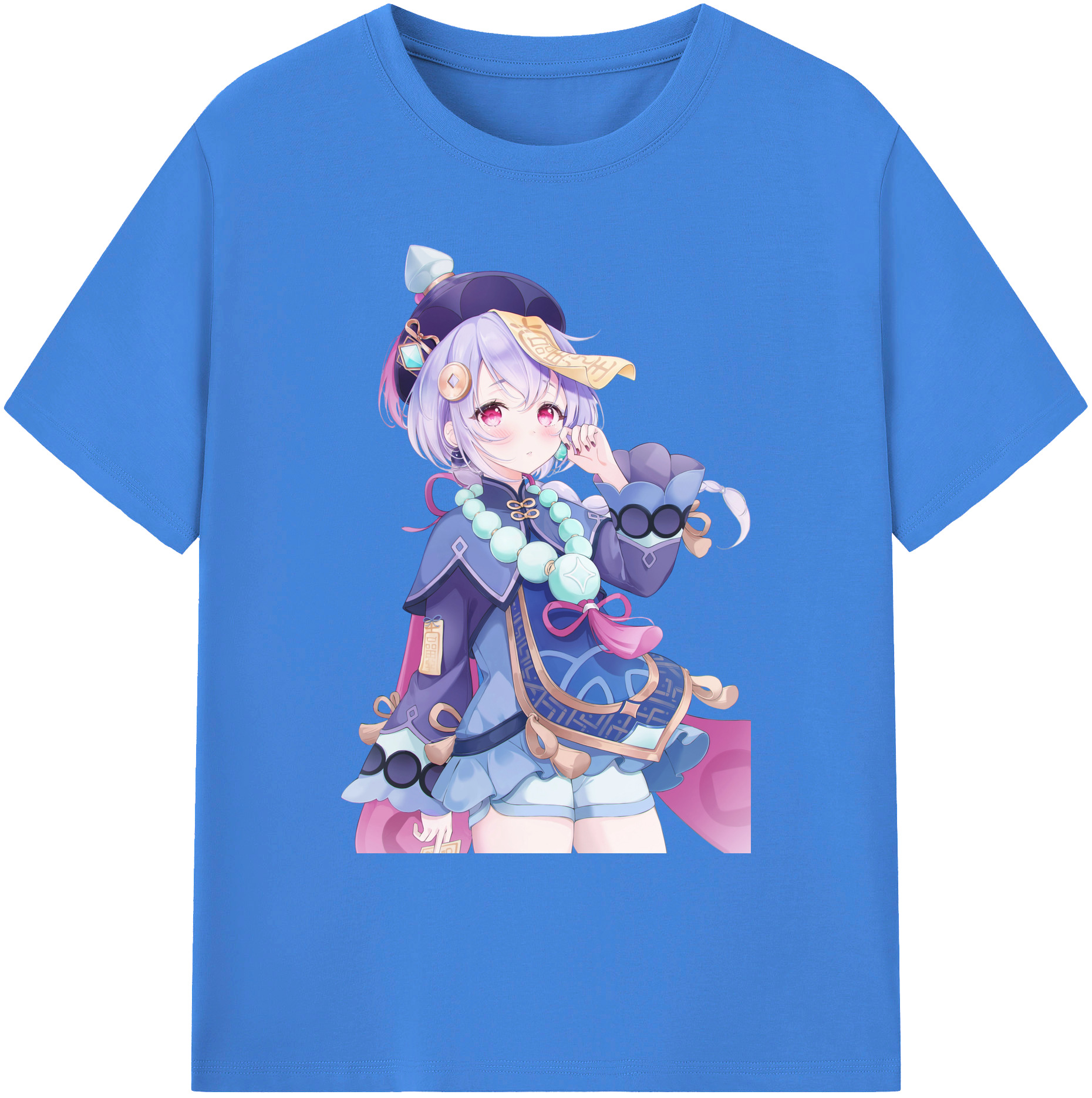 げんし神 七七 なな  genshin Nana 綿100％ メンズ半袖Tシャツ｜肌触りやわらか＆通気性